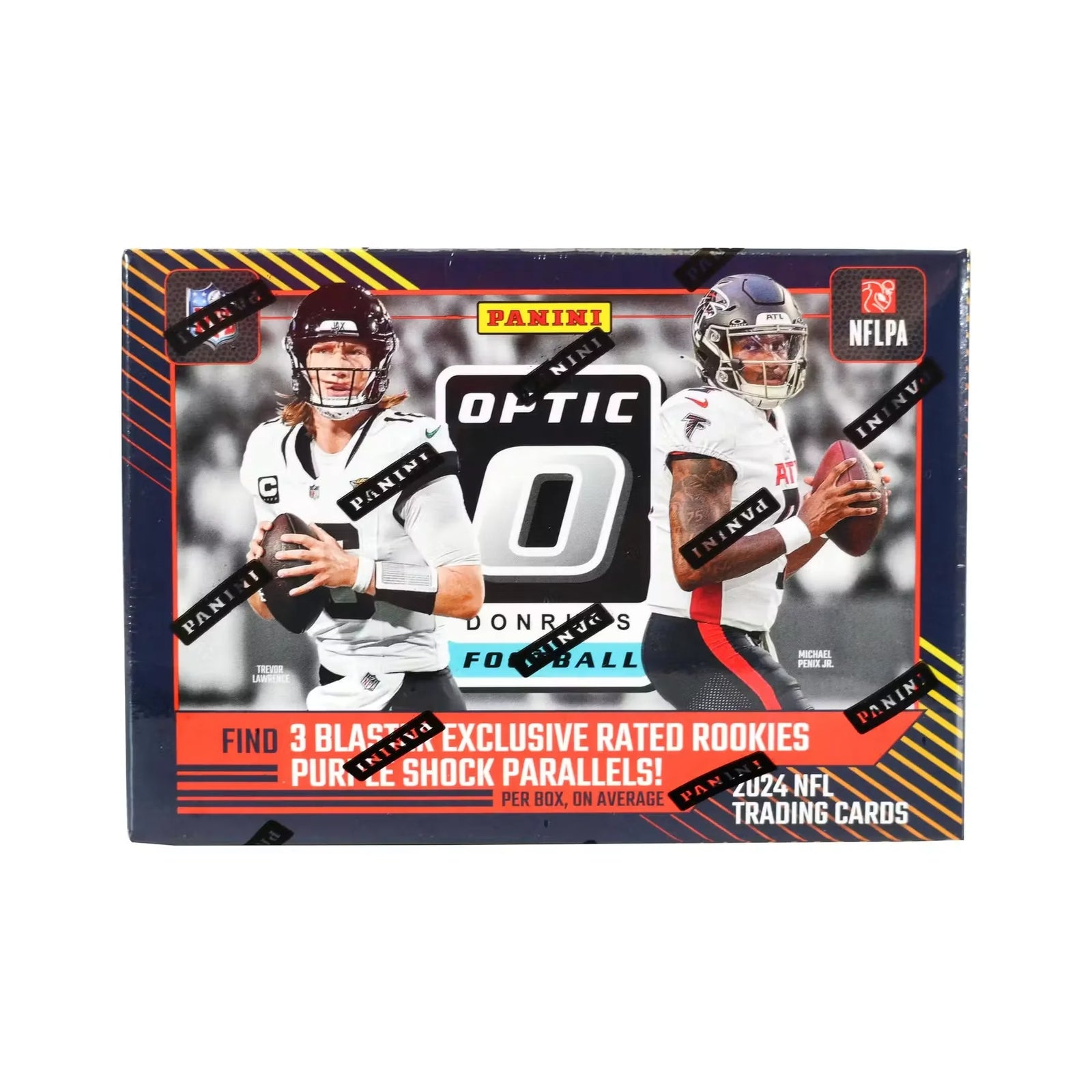 2024 Panini Donruss Optic Football Blaster 20-Box Case (Purple Shock!) (Ships Sealed Only) - D