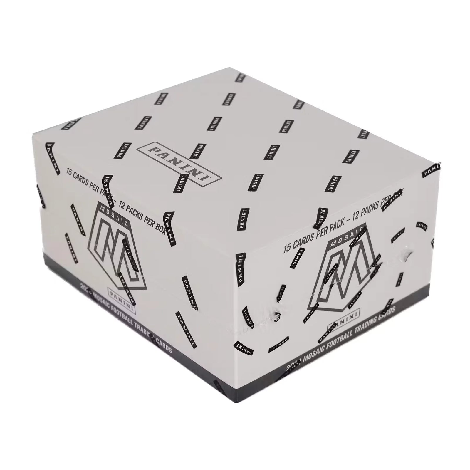 2024 Panini Mosaic Football Jumbo Value 12-Box Case (Ships Sealed Only)
