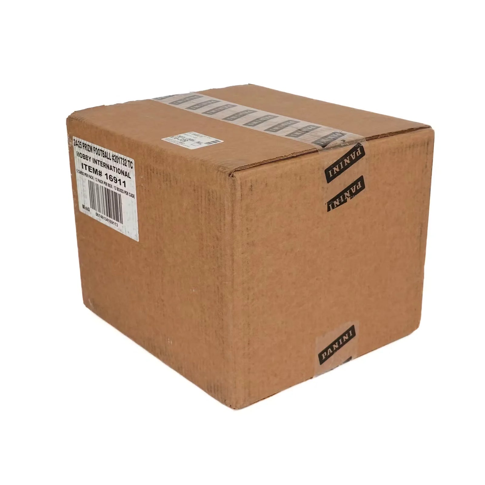 2024 Panini Prizm Football International Hobby 12-Box Case (Ships Sealed Only)