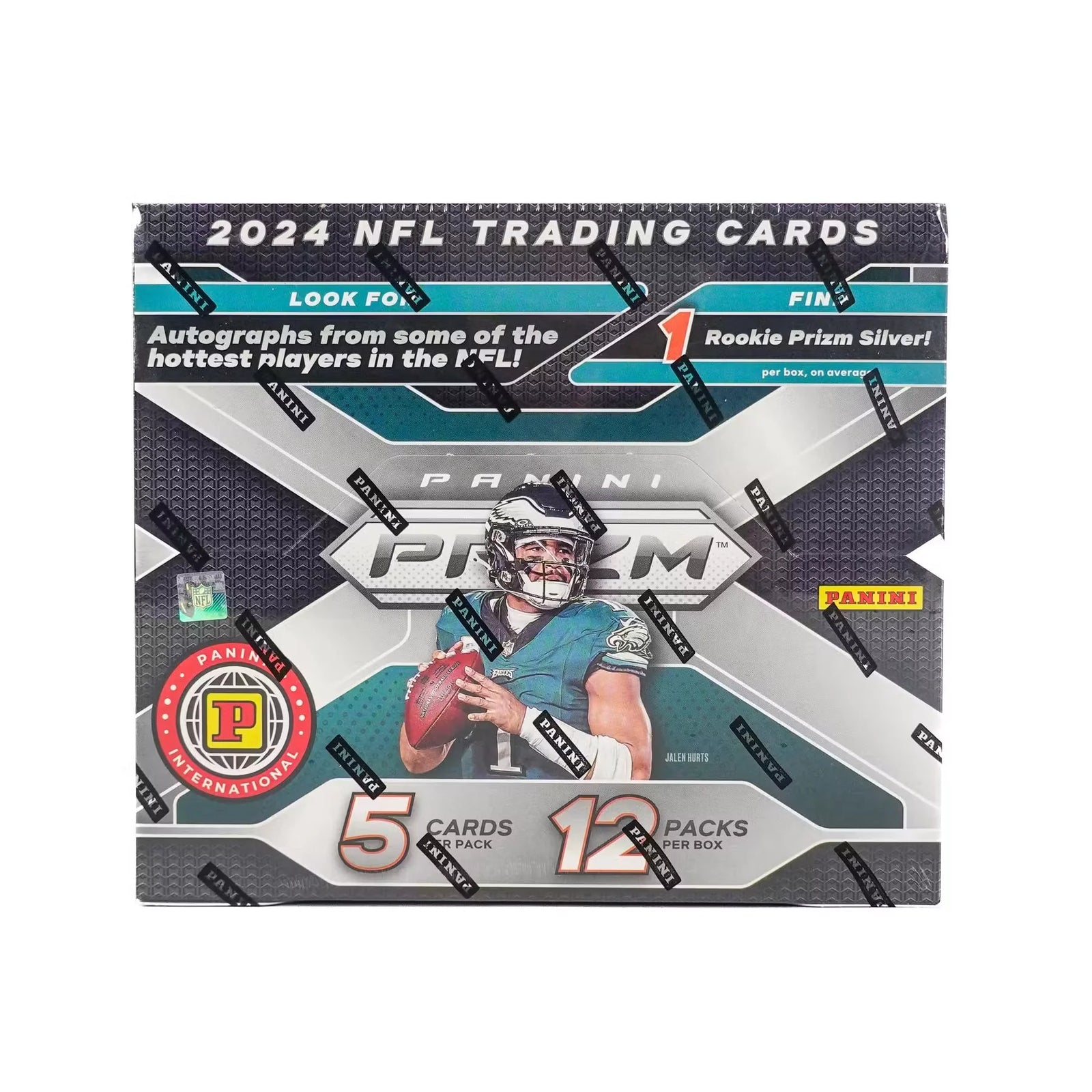 2024 Panini Prizm Football International Hobby 12-Box Case (Ships Sealed Only)