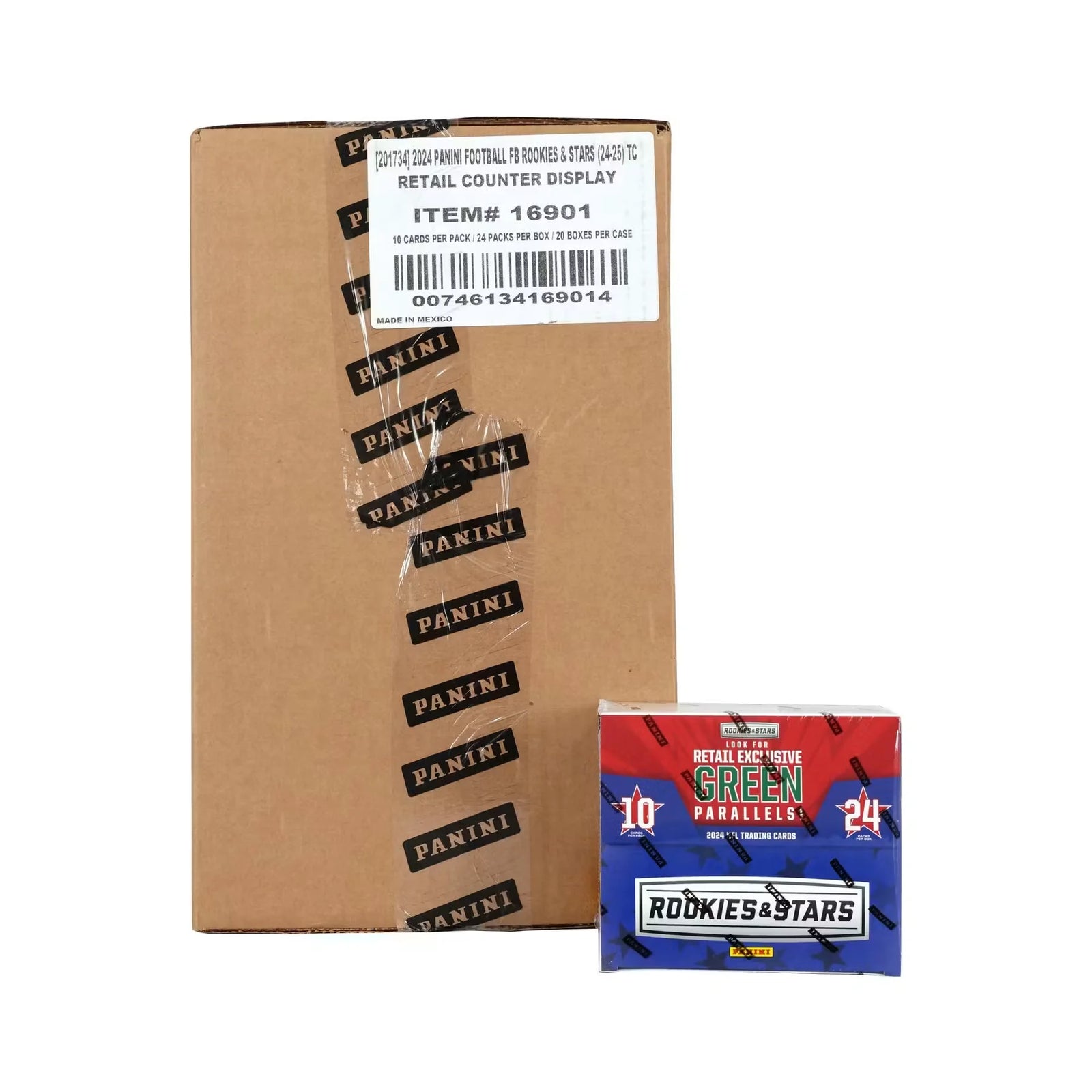 2024 Panini Rookies & Stars Football 24-Pack Retail 20-Box Case (Ships Sealed Only)