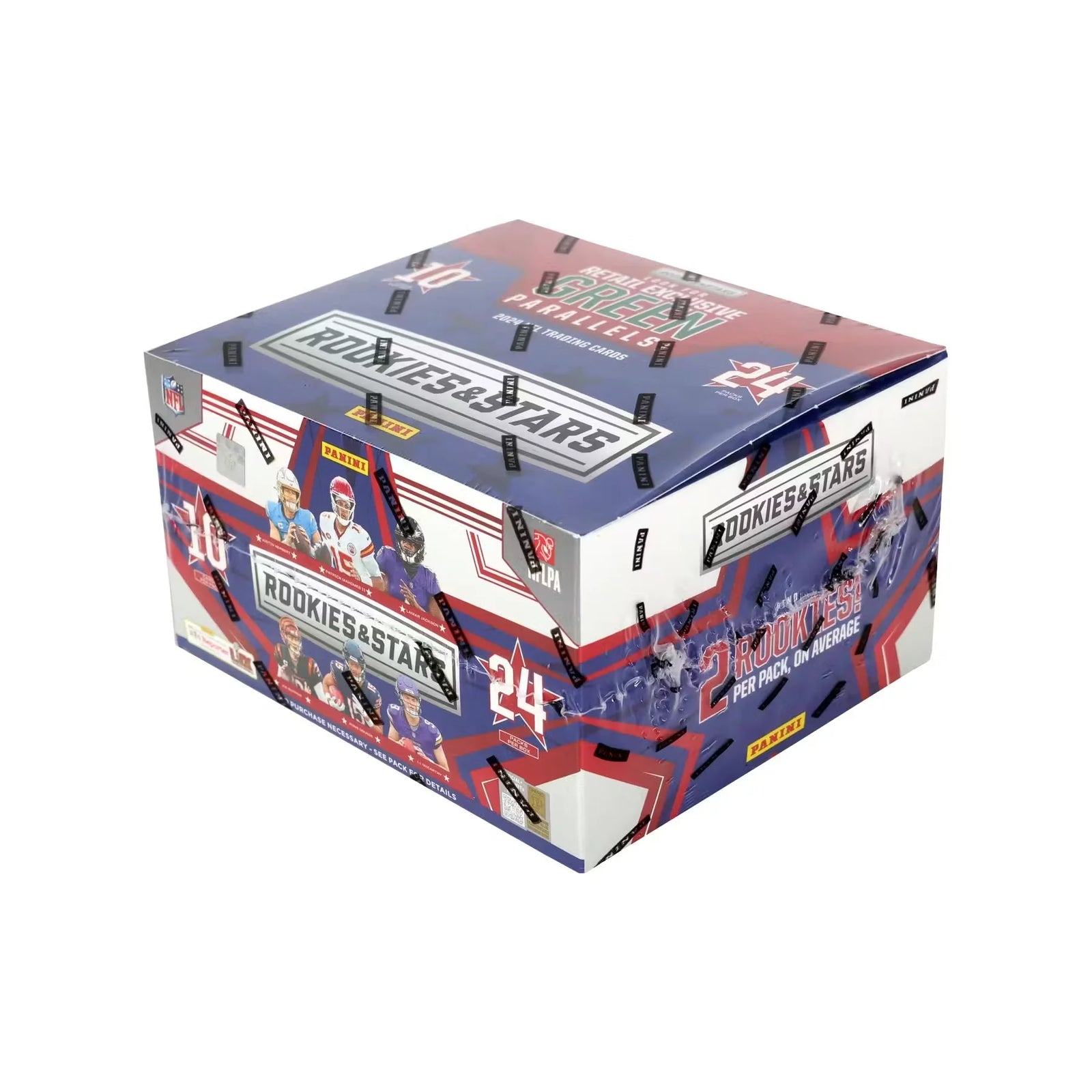 2024 Panini Rookies & Stars Football 24-Pack Retail 20-Box Case (Ships Sealed Only)
