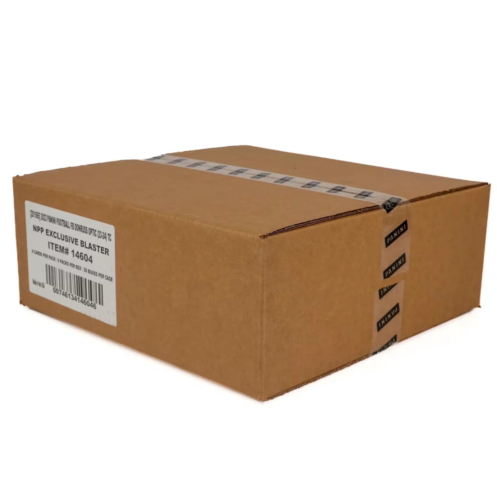 2023 Panini Donruss Optic Football Blaster 20-Box Case (Purple Shock Parallels) (Ships Sealed Only) - D