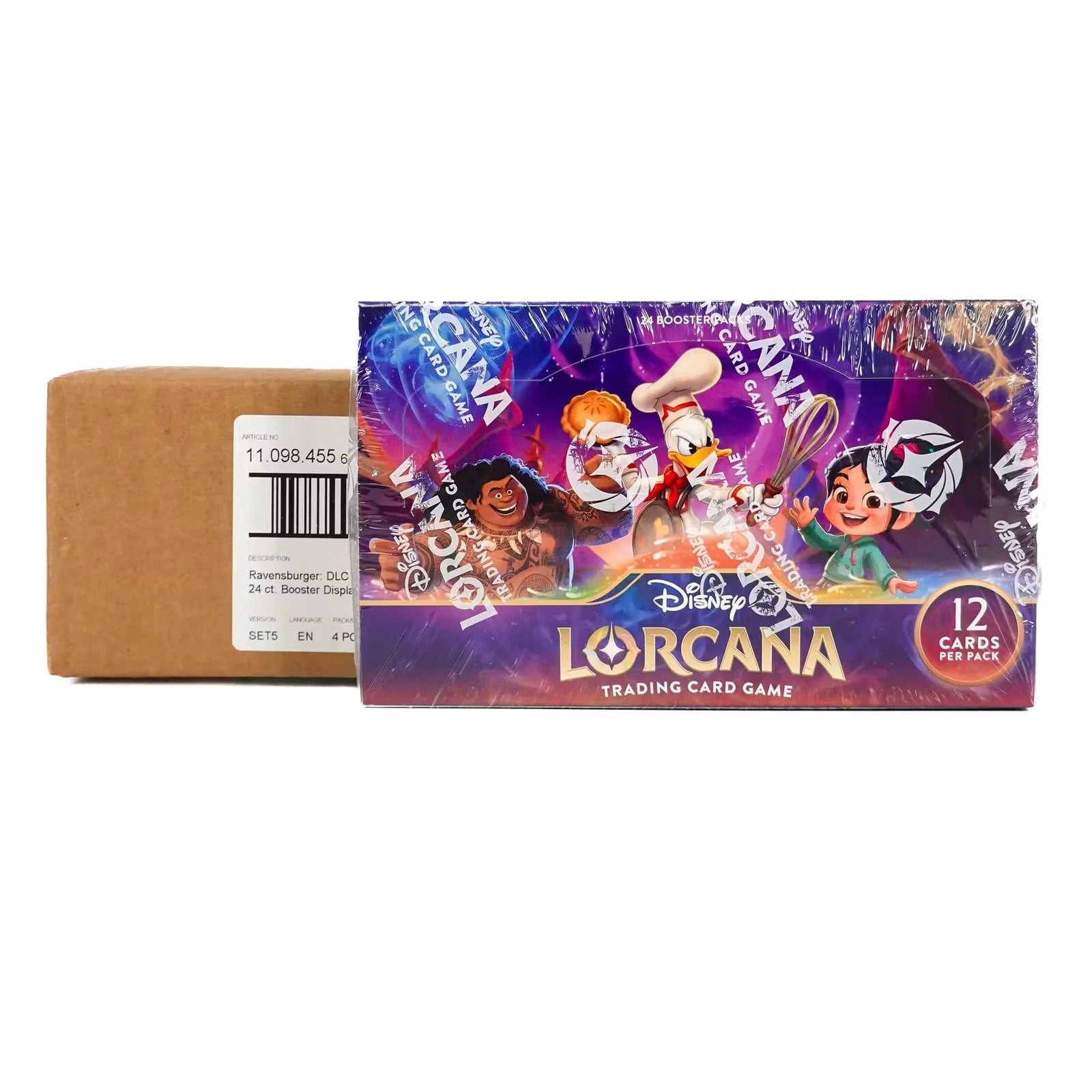Disney Lorcana Shimmering Skies Booster 4-Box Case (Ships Sealed Only)