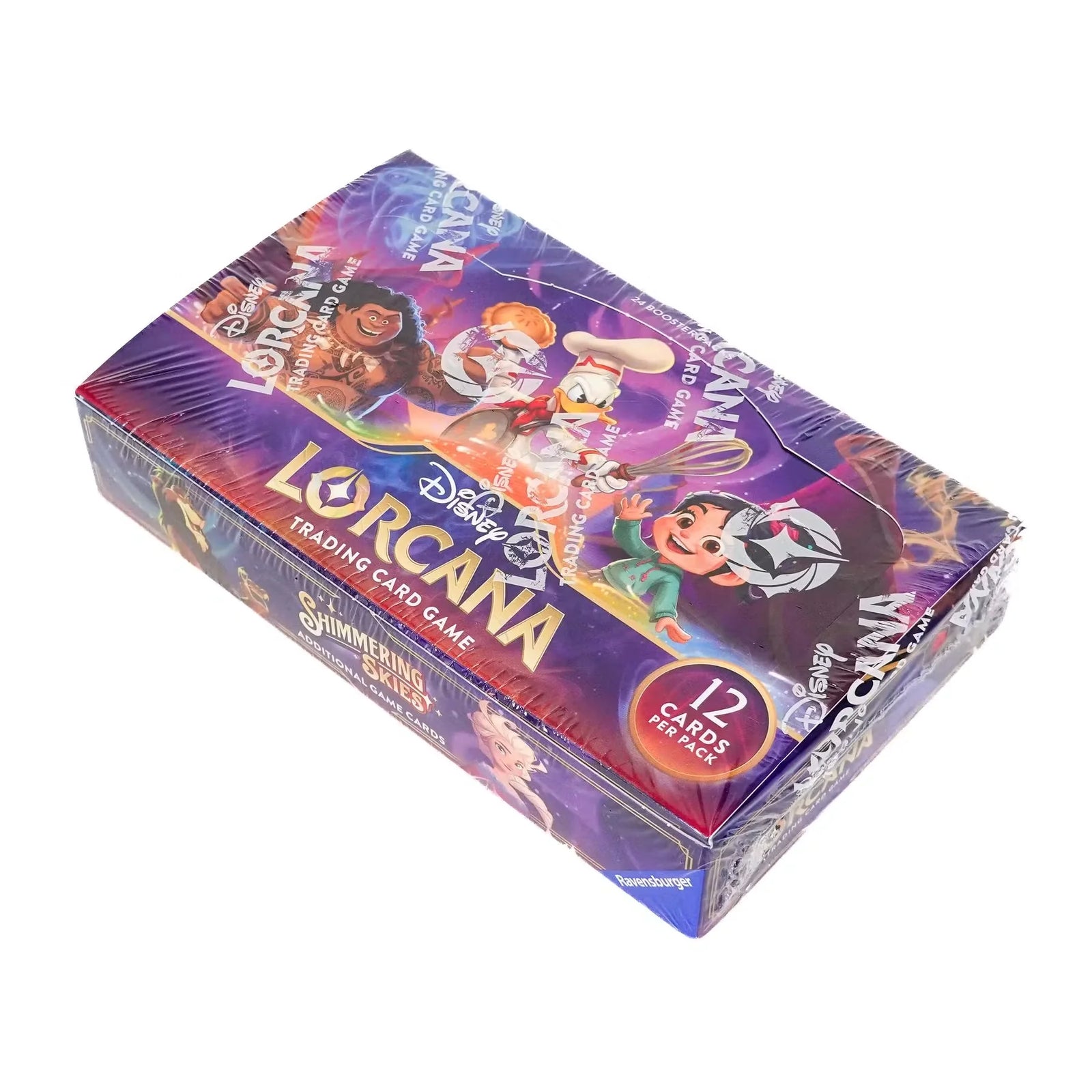Disney Lorcana Shimmering Skies Booster 4-Box Case (Ships Sealed Only)