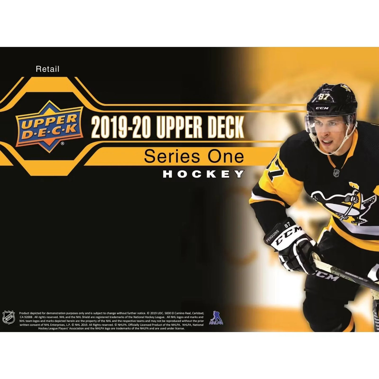 2019-20 Upper Deck Series 1 Hockey Tin Case | 12 Count (Ships Sealed Only)