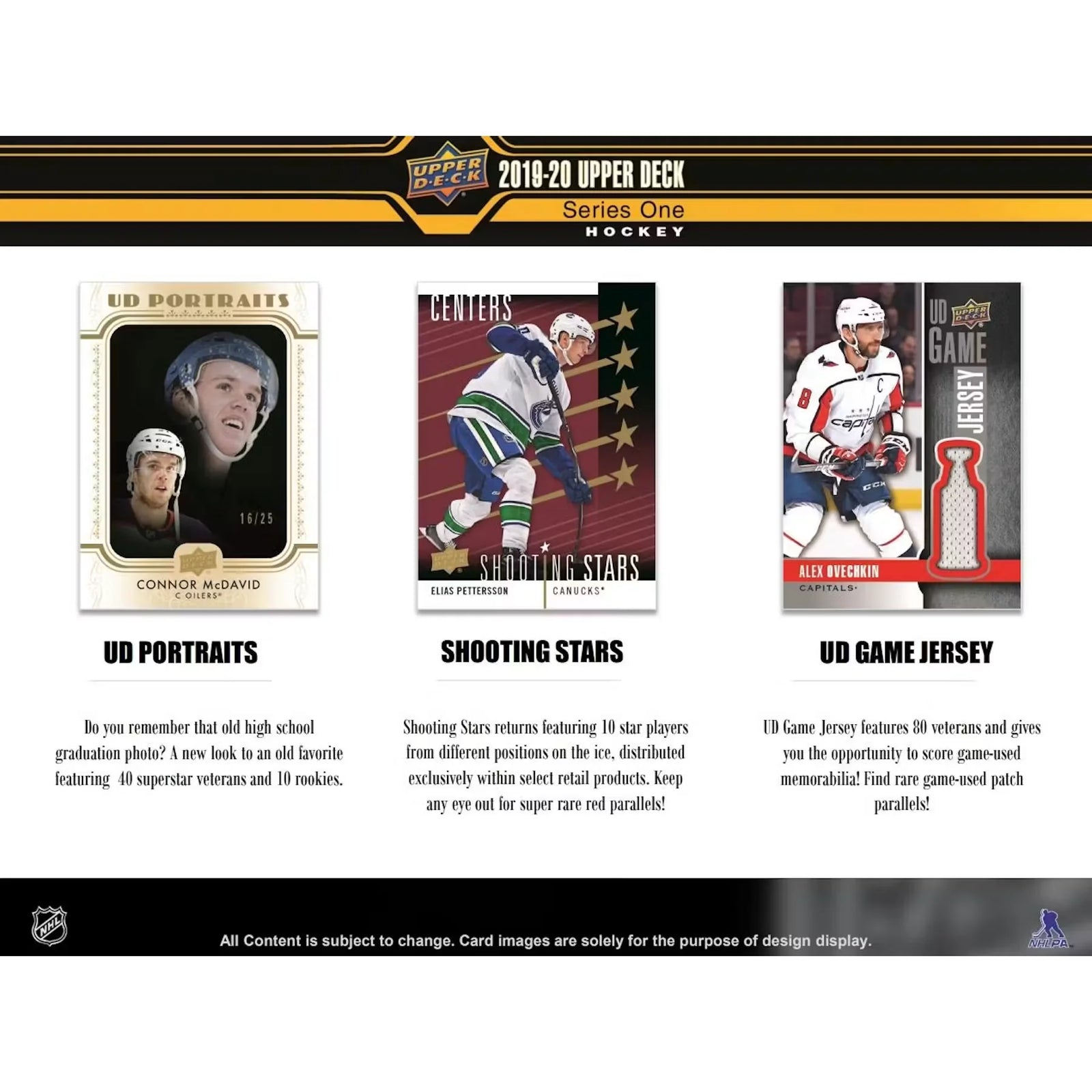 2019-20 Upper Deck Series 1 Hockey Tin Case | 12 Count (Ships Sealed Only)