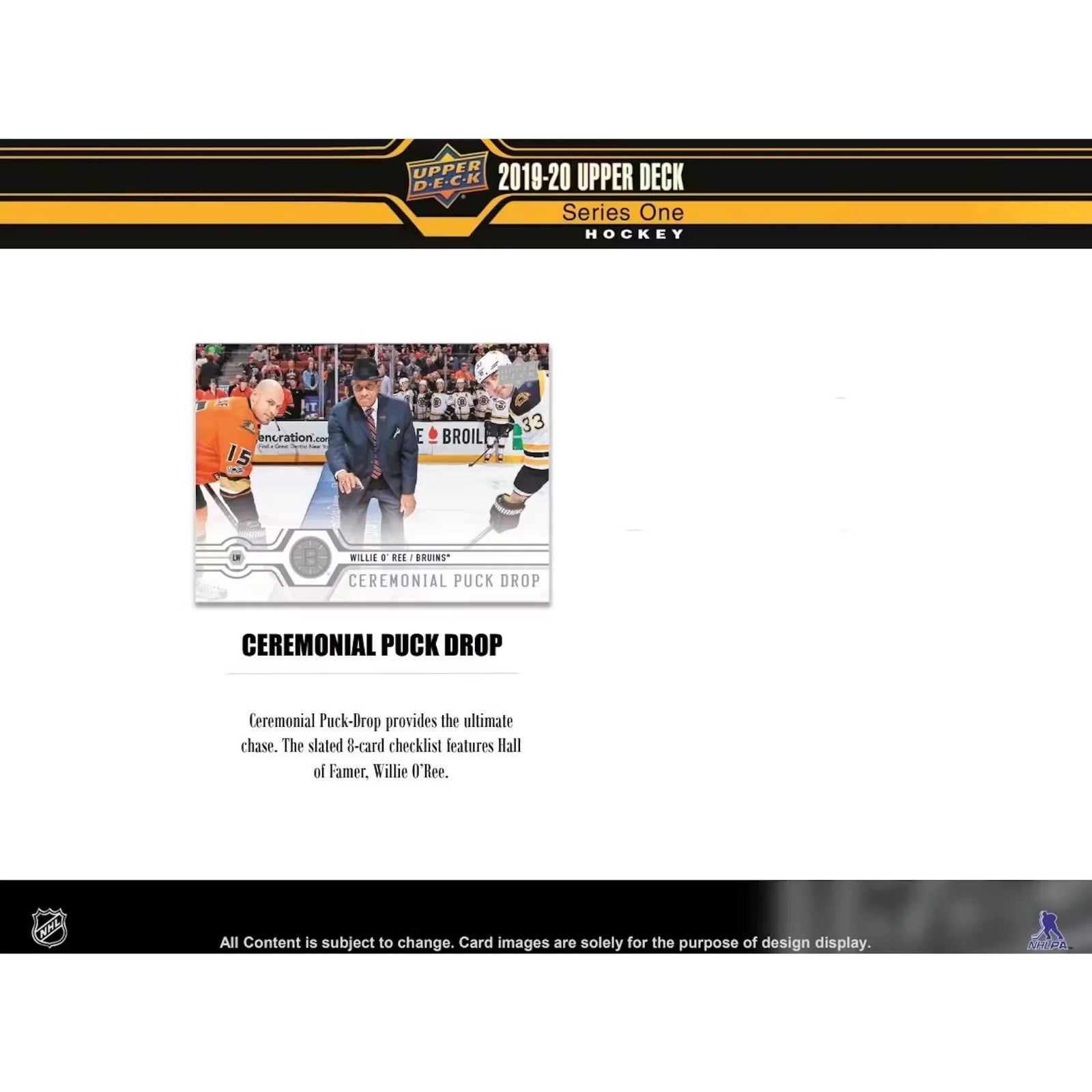 2019-20 Upper Deck Series 1 Hockey Tin Case | 12 Count (Ships Sealed Only)