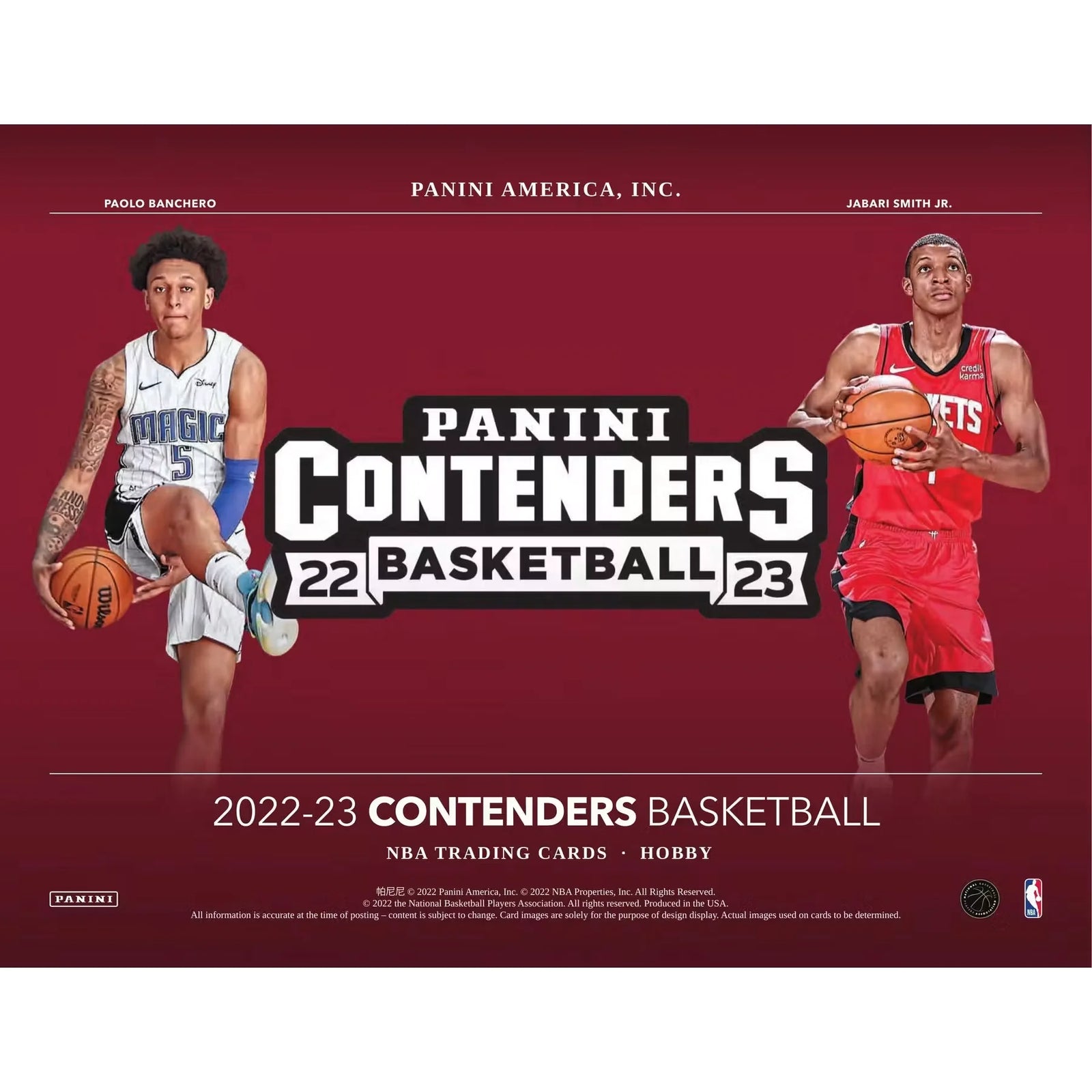 2022-23 Panini Contenders Basketball Hobby 12-Box Case (Ships Sealed Only)