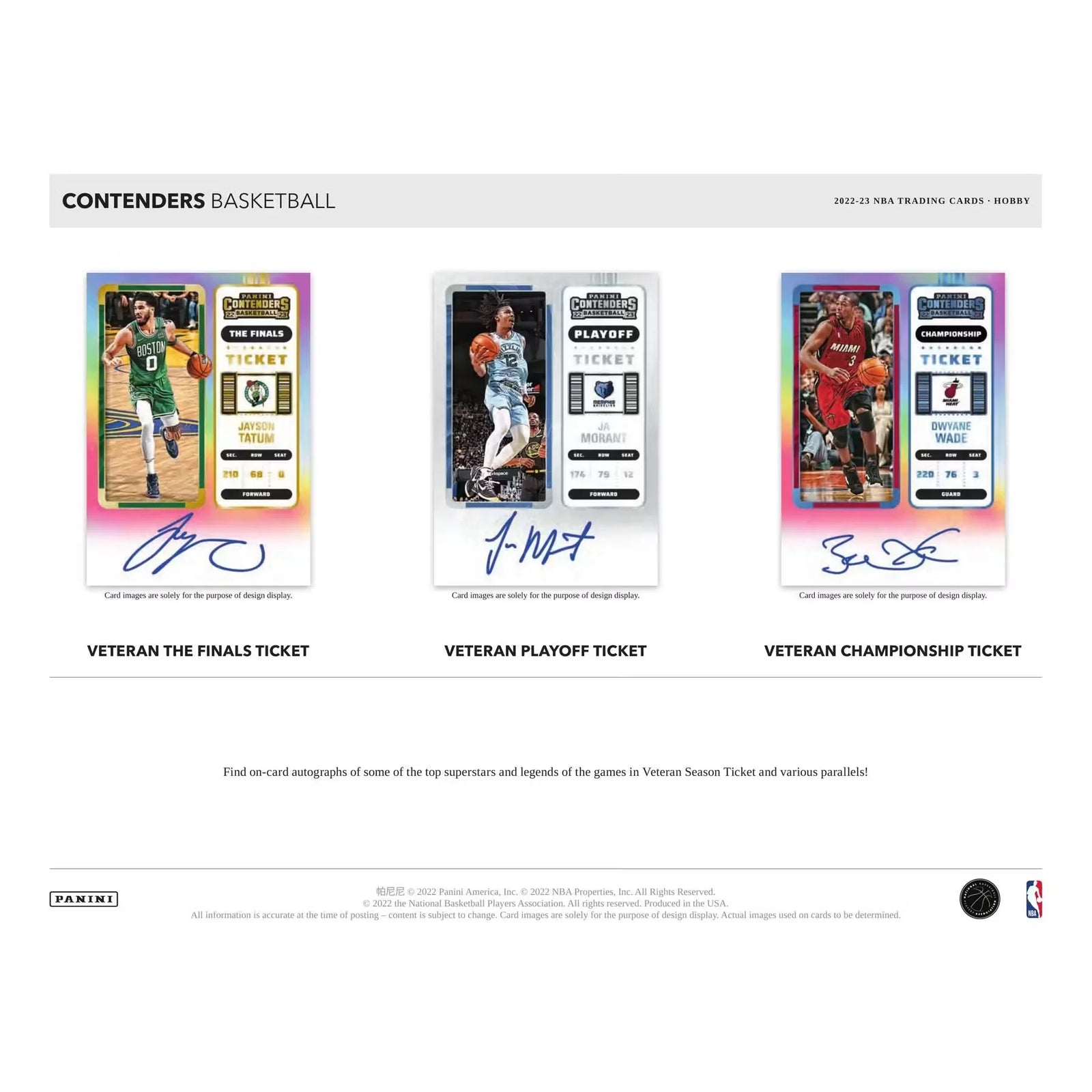 2022-23 Panini Contenders Basketball Hobby 12-Box Case (Ships Sealed Only)