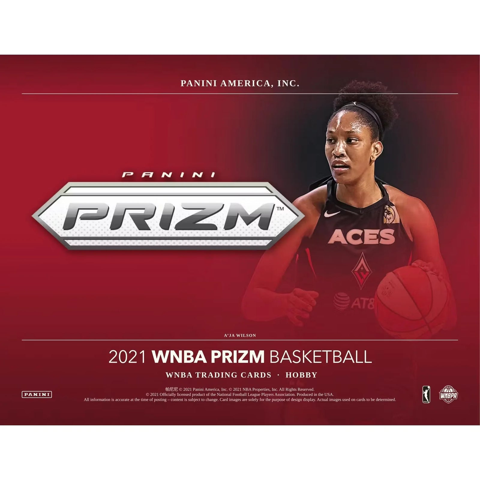 2021 Panini Prizm WNBA Basketball Hobby 12-Box Case (Ships Sealed Only) - D