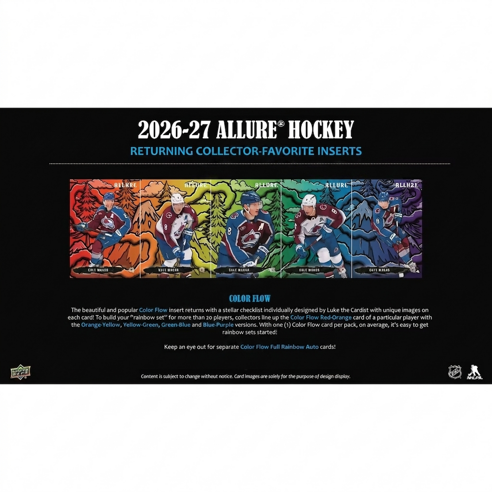 2026-27 Upper Deck Allure Hockey Blaster 20-Box Case | Presell (Ships Sealed Only)