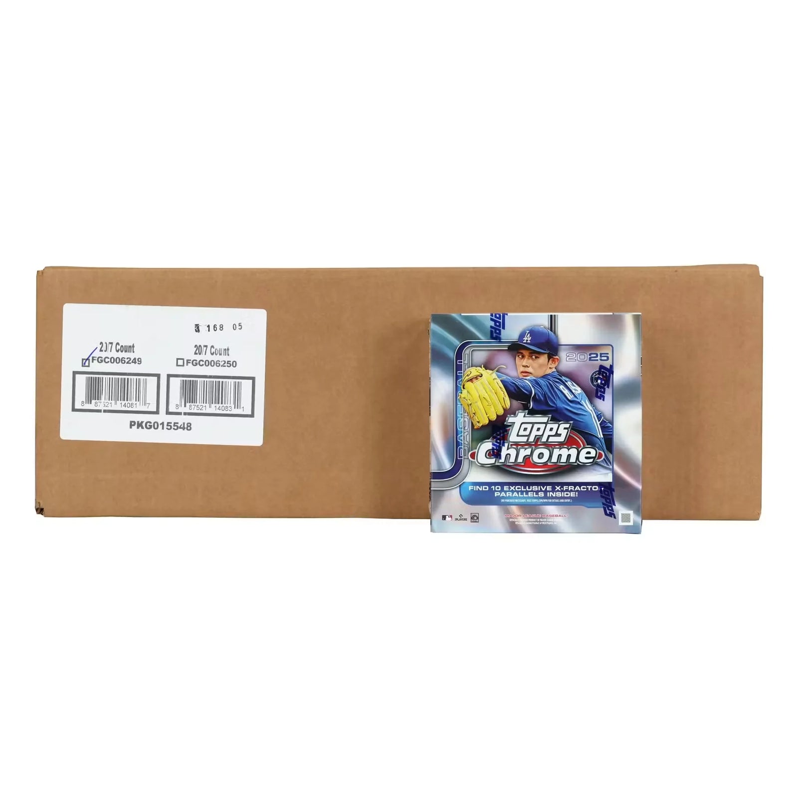 2025 Topps Chrome Baseball Mega 20-Box Case (Ships Sealed Only) - D