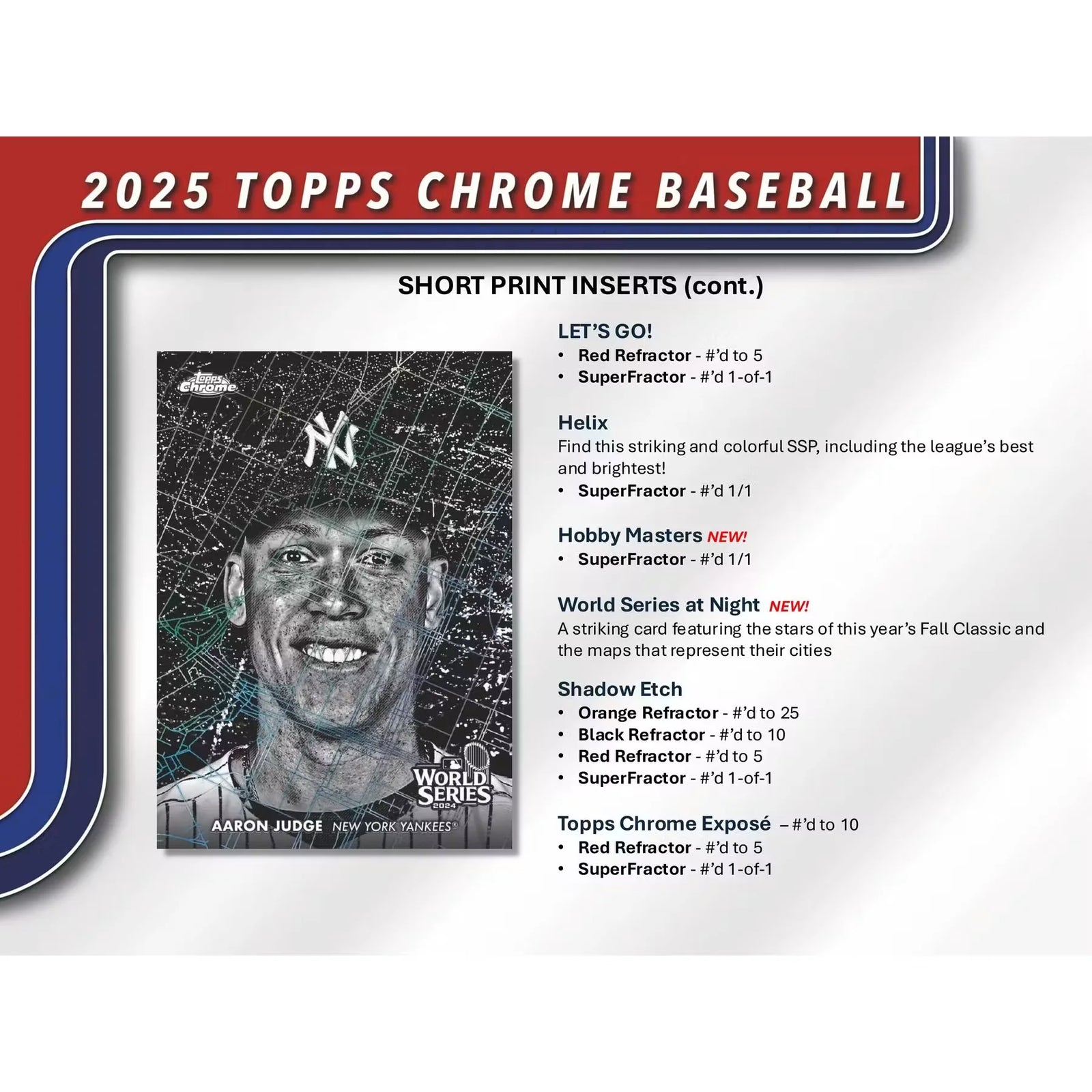 2025 Topps Chrome Baseball Mega 20-Box Case (Ships Sealed Only) - D