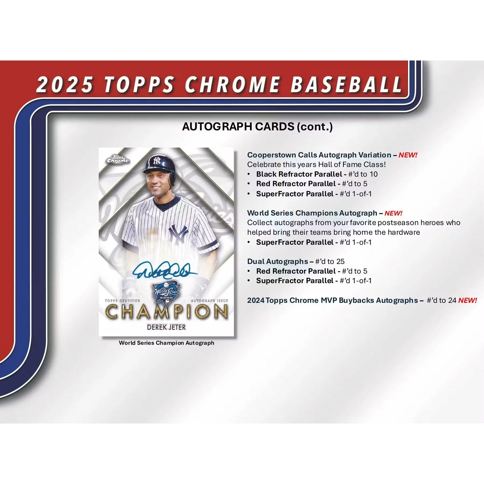 2025 Topps Chrome Baseball Mega 20-Box Case (Ships Sealed Only) - D