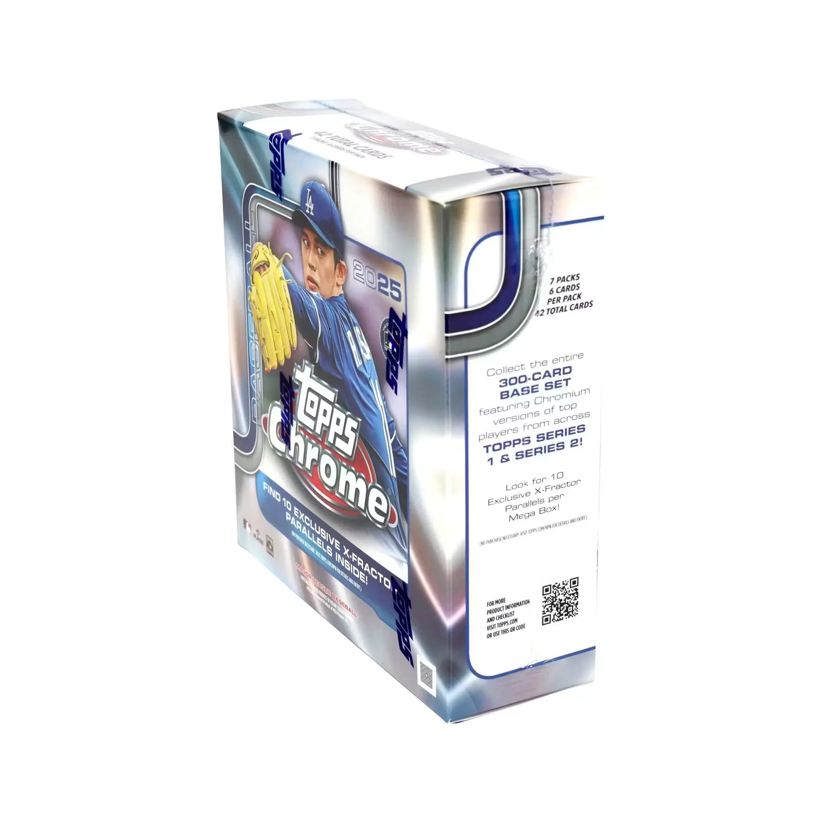 2025 Topps Chrome Baseball Mega 20-Box Case (Ships Sealed Only) - D