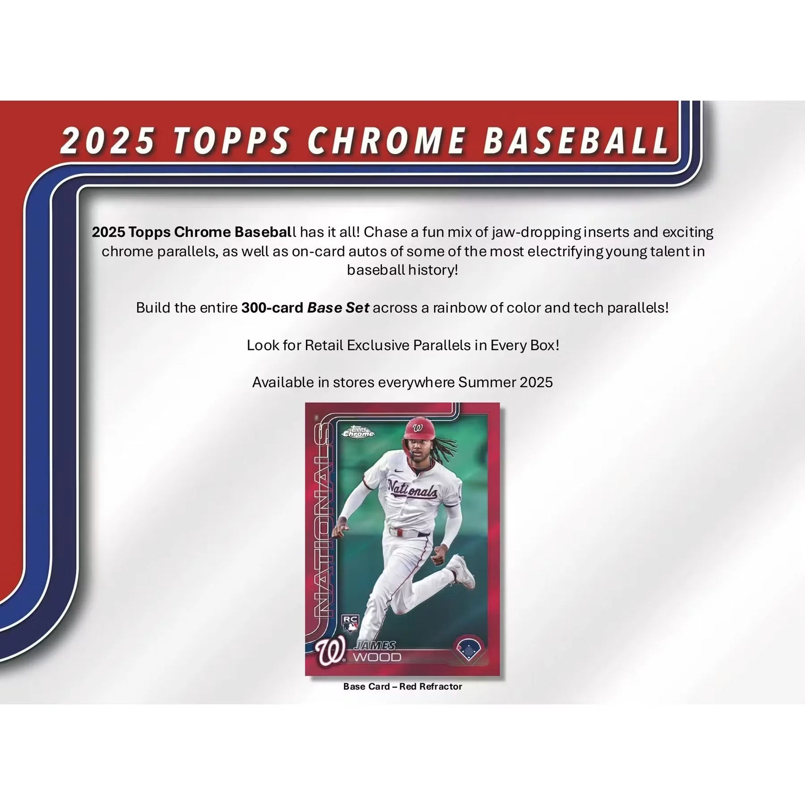 2025 Topps Chrome Baseball Mega 20-Box Case (Ships Sealed Only) - D