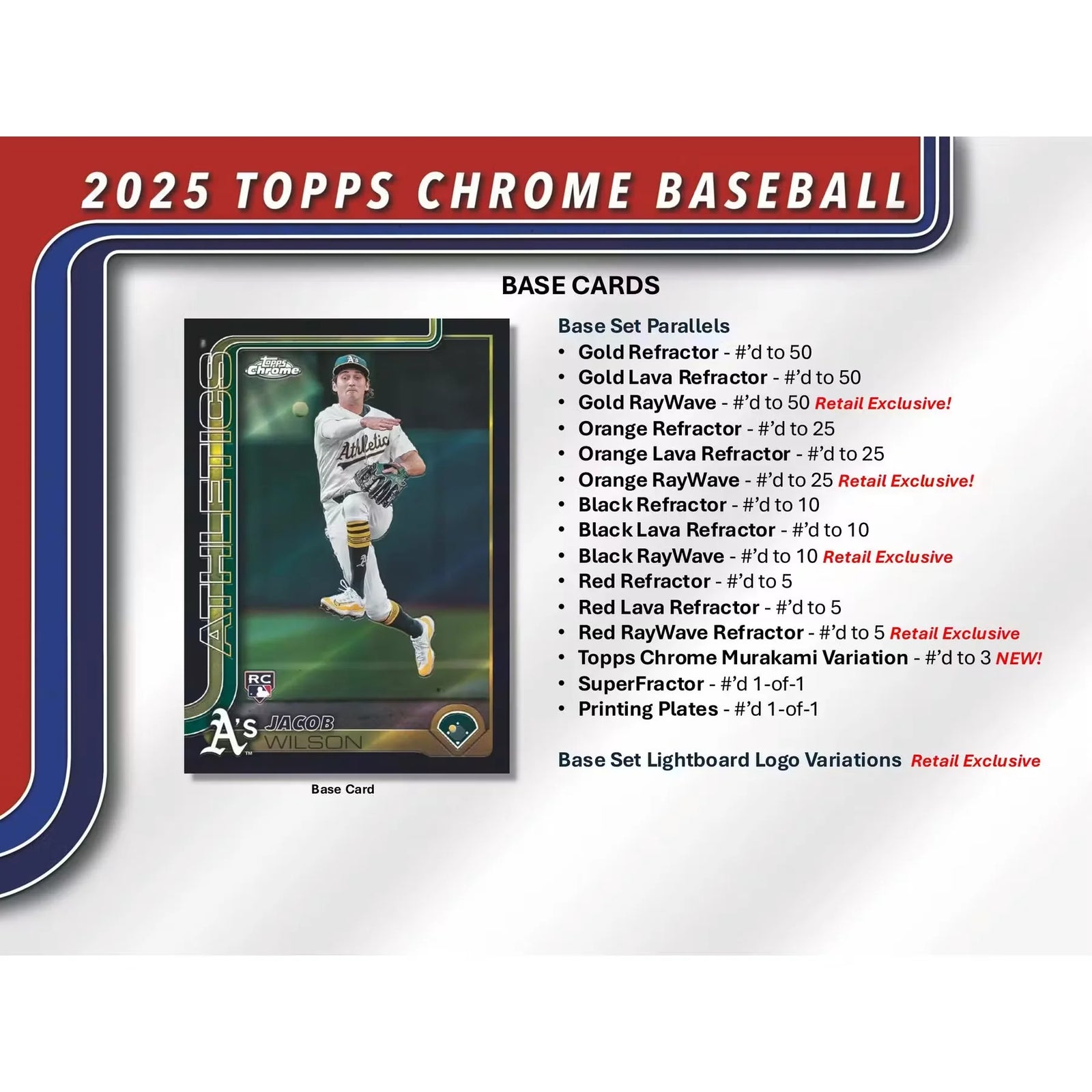 2025 Topps Chrome Baseball Mega 20-Box Case (Ships Sealed Only) - D