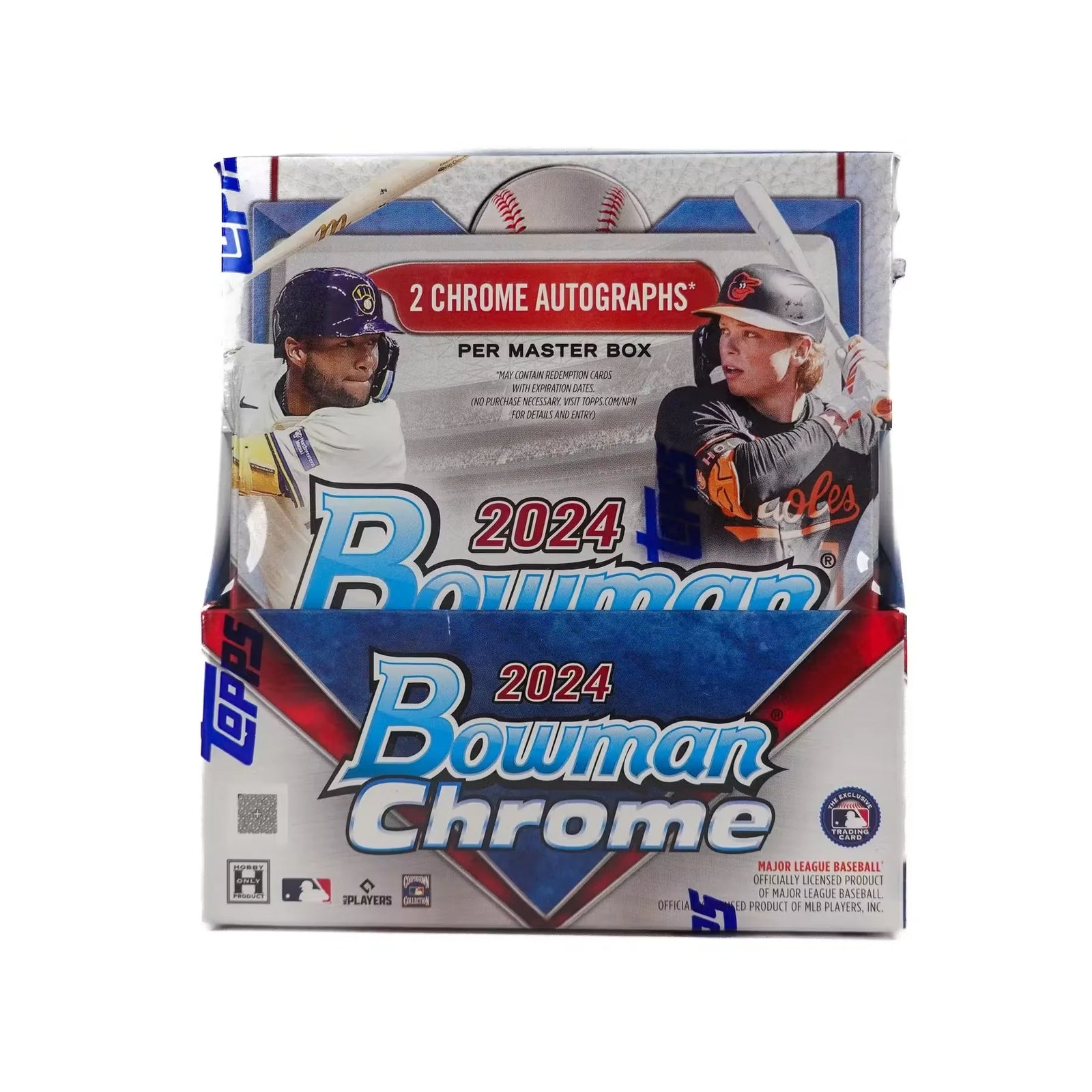 2024 Bowman Chrome Baseball Hobby 12-Box Case (Ships Sealed Only) - D
