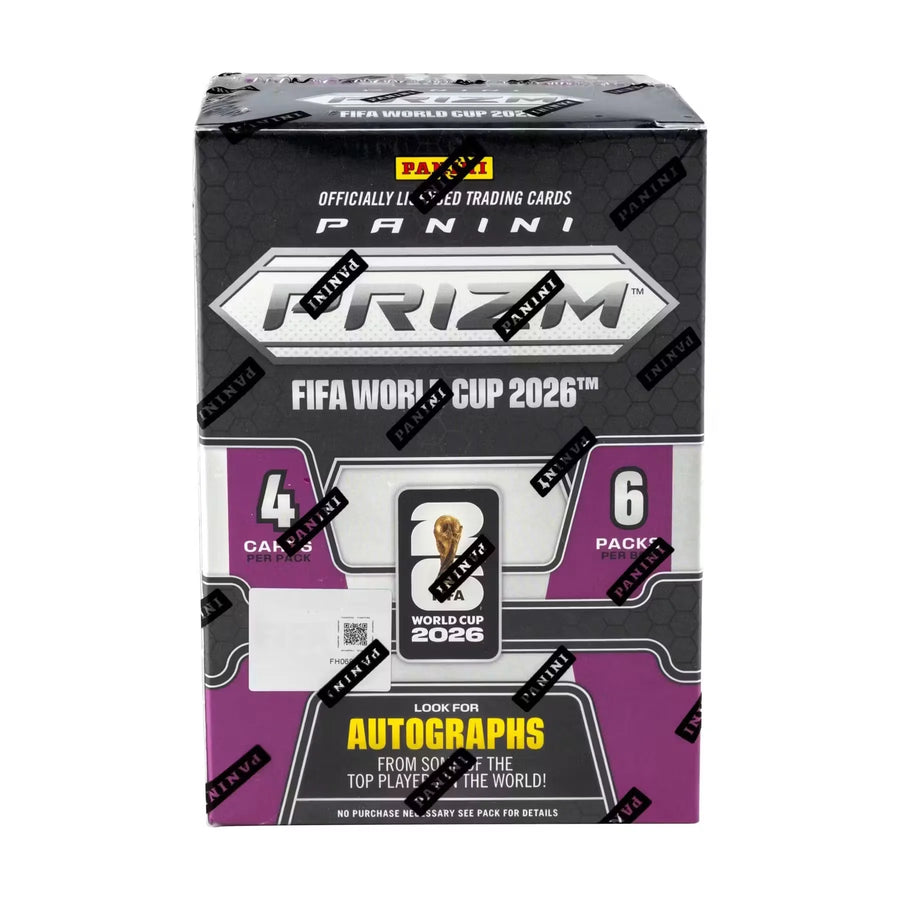 2026 Panini Prizm FIFA World Cup Soccer Blaster 20-Box Case (Ships Sealed Only)