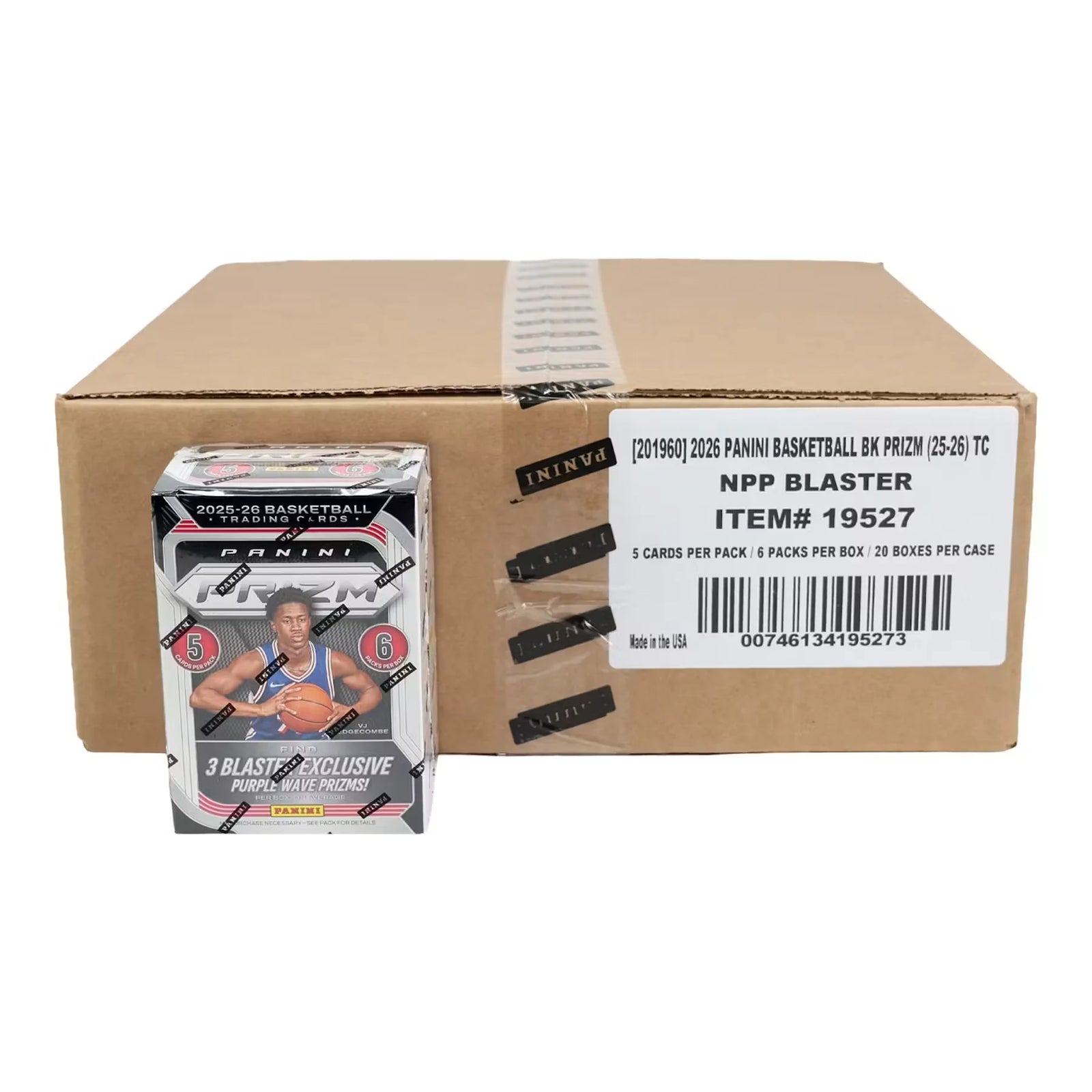 2025-26 Panini Prizm Basketball Blaster 20-Box Case (Ships Sealed Only)