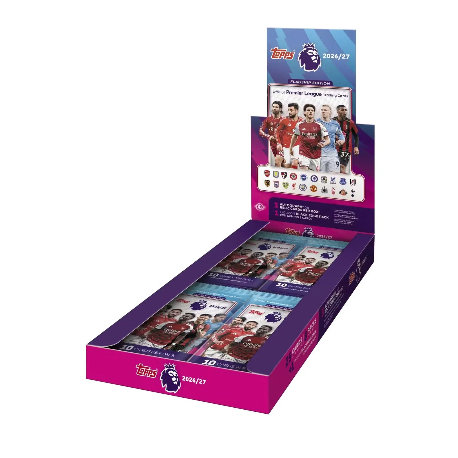 2026-27 Topps Premier League Hobby 12-Box Case | Presell (Ships Sealed Only)
