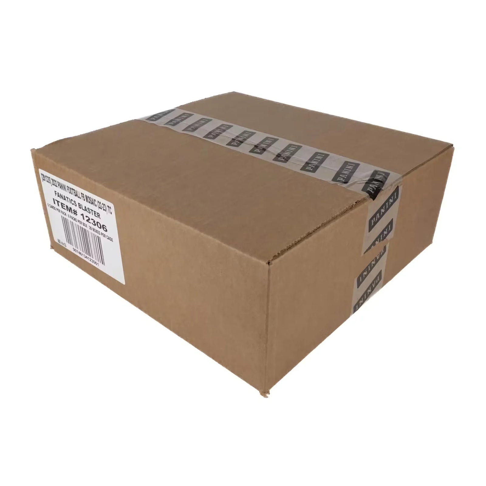 2022 Panini Mosaic Football Blaster Hobby 20-Box Case (Red Inserts!) () (Ships Sealed Only)