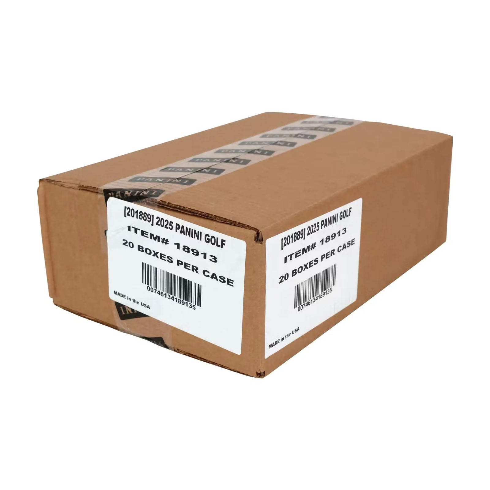 2025 Panini Prizm LIV Golf International Hobby 20-Box Case (Ships Sealed Only) - D