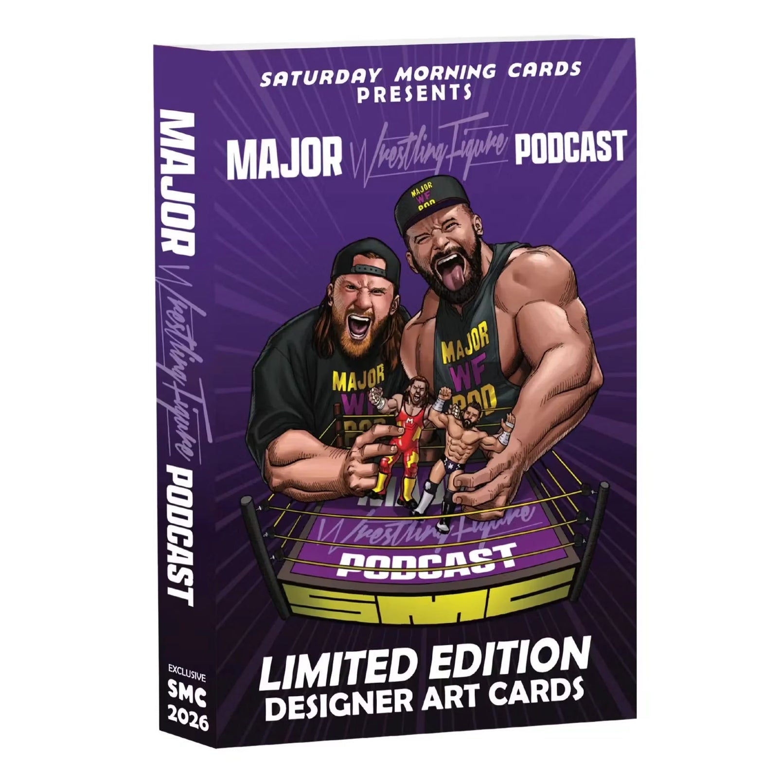 2026 Saturday Morning Cards Matt Cardona Wrestling Podcast Hobby 10-Box Case (Ships Sealed Only)