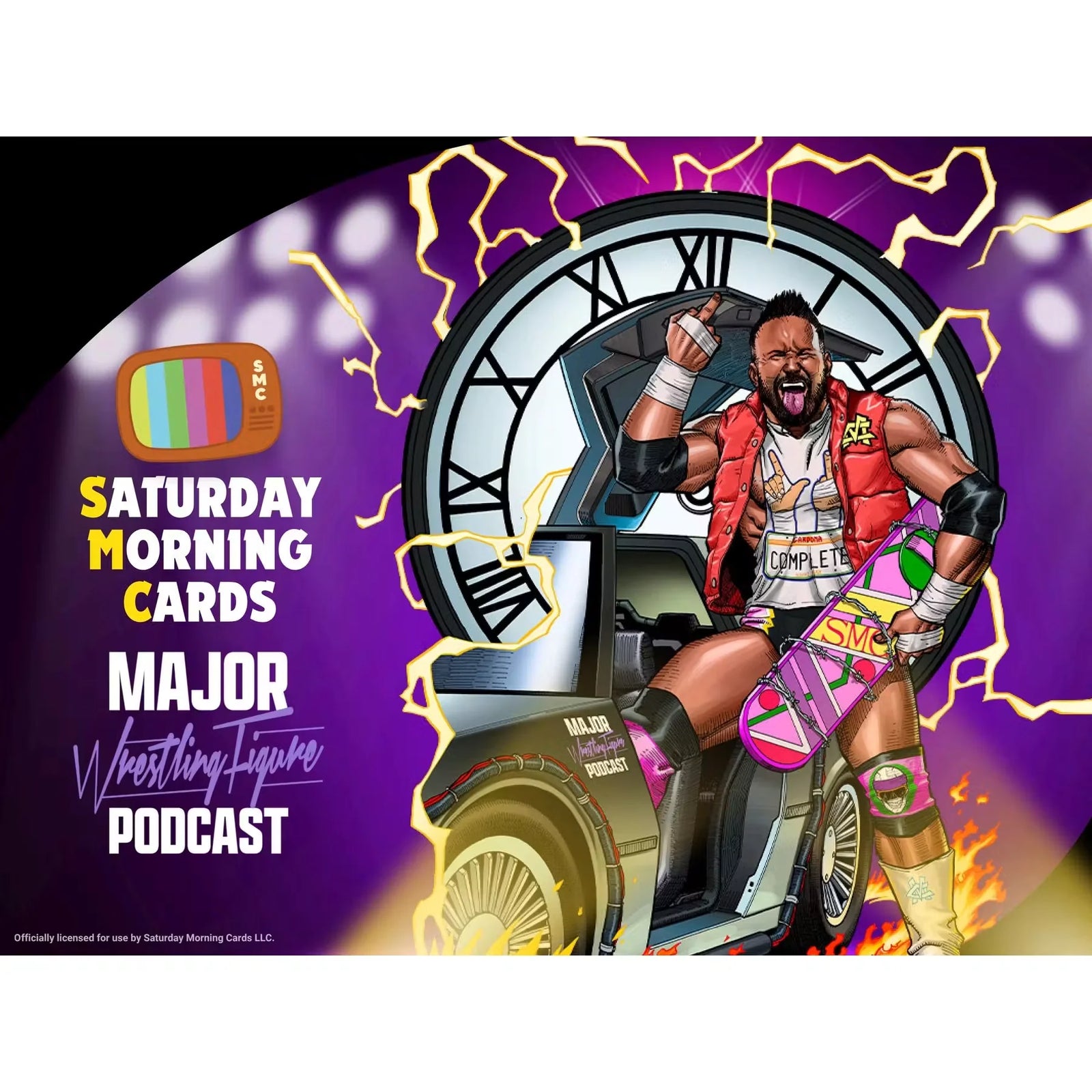 2026 Saturday Morning Cards Matt Cardona Wrestling Podcast Hobby 10-Box Case (Ships Sealed Only)