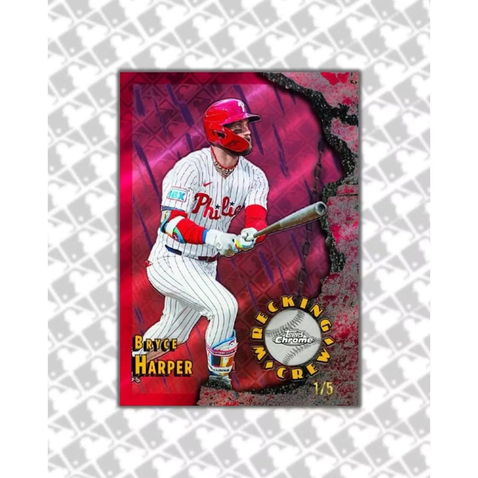 2026 Topps Chrome Baseball Logofractor Edition 20-Box Case (Ships Sealed Only) - D