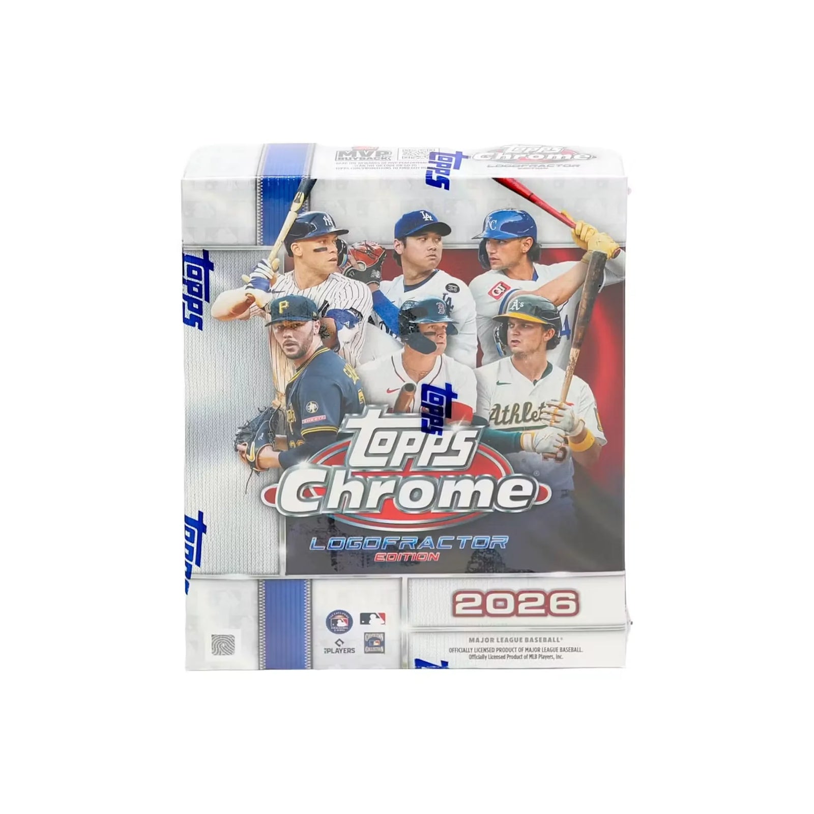 2026 Topps Chrome Baseball Logofractor Edition 20-Box Case (Ships Sealed Only) - D