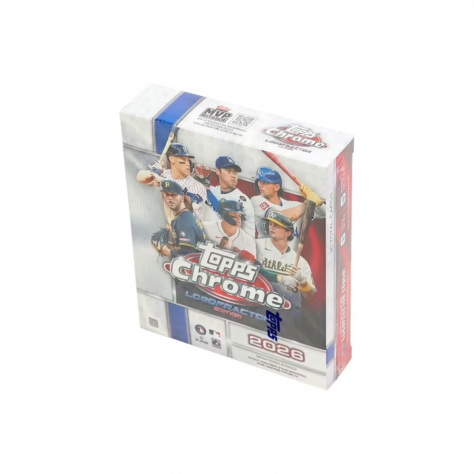 2026 Topps Chrome Baseball Logofractor Edition 20-Box Case (Ships Sealed Only) - D