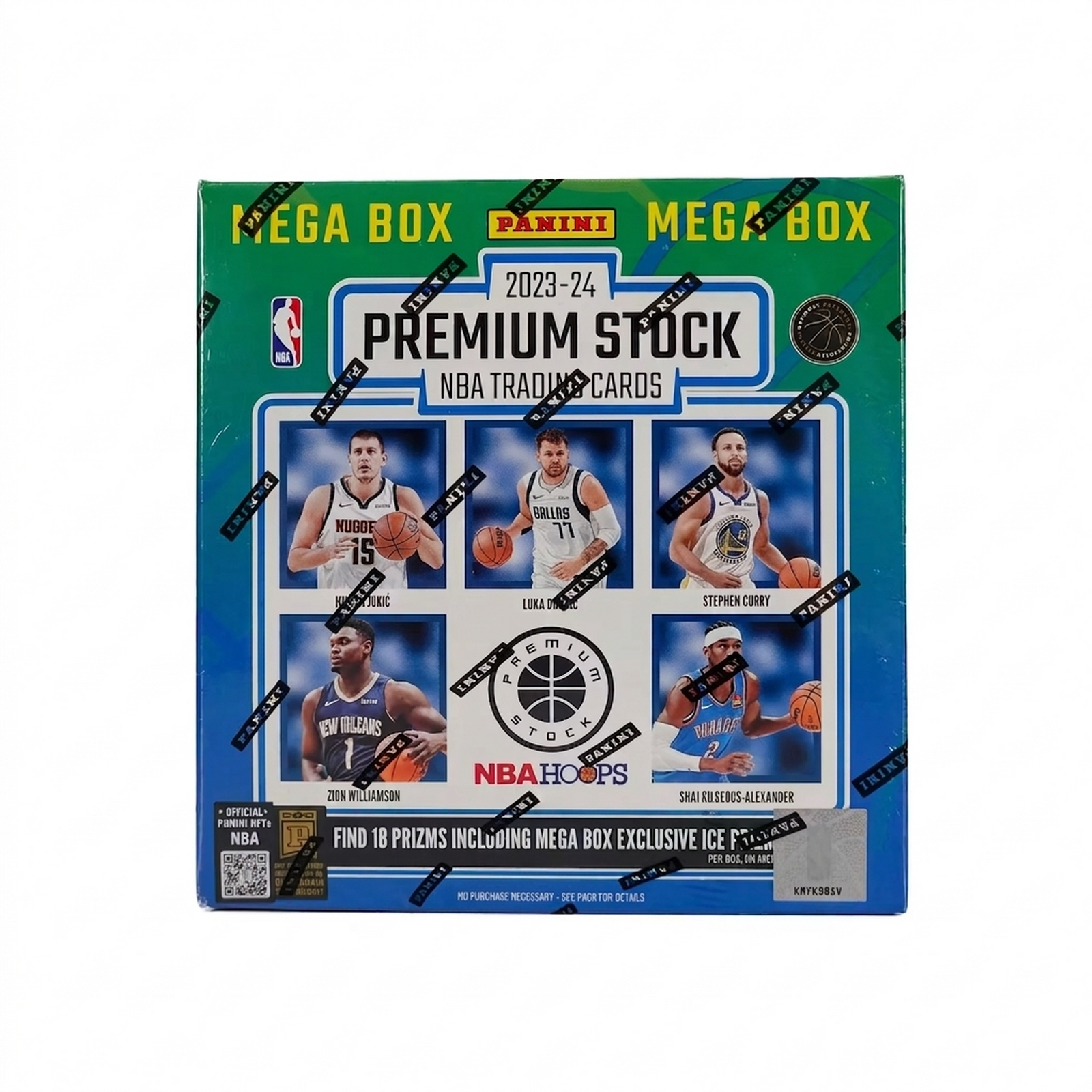 2023-24 Panini Premium Stock Basketball Mega 20-Box Case (Ships Sealed Only) - D