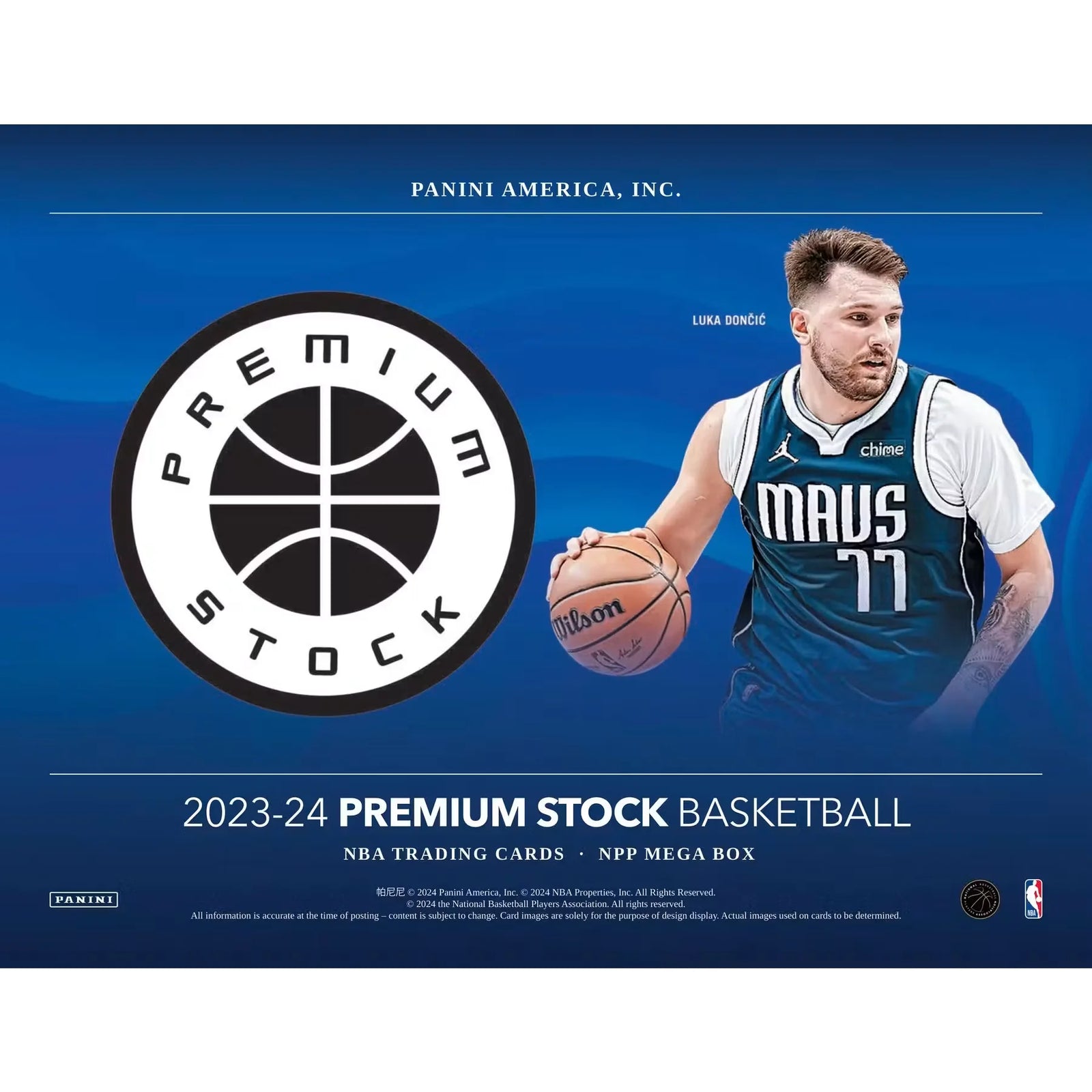 2023-24 Panini Premium Stock Basketball Mega 20-Box Case (Ships Sealed Only) - D