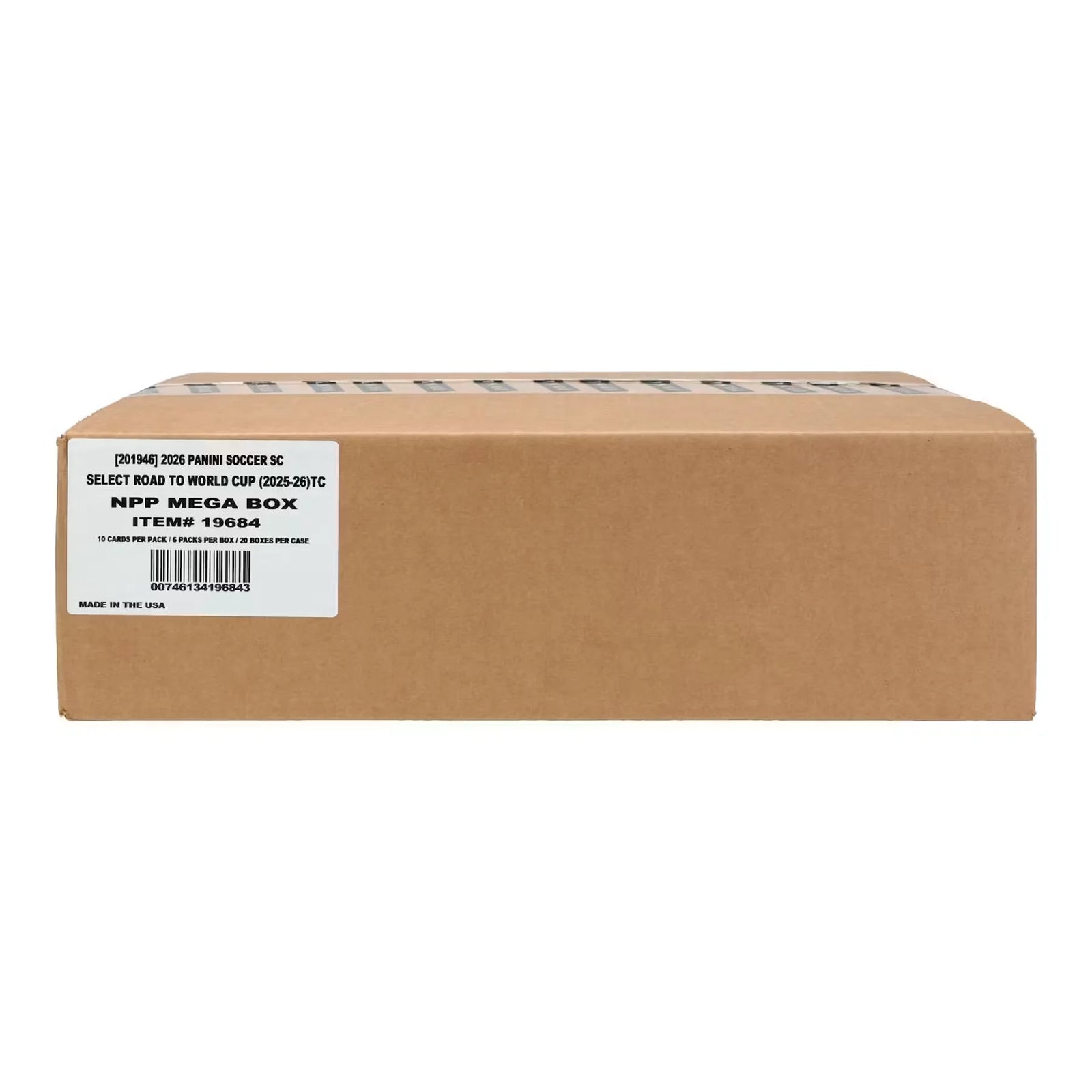2025-26 Panini Select Road to FIFA World Cup Soccer | 20-Box Case (Ships Sealed Only)