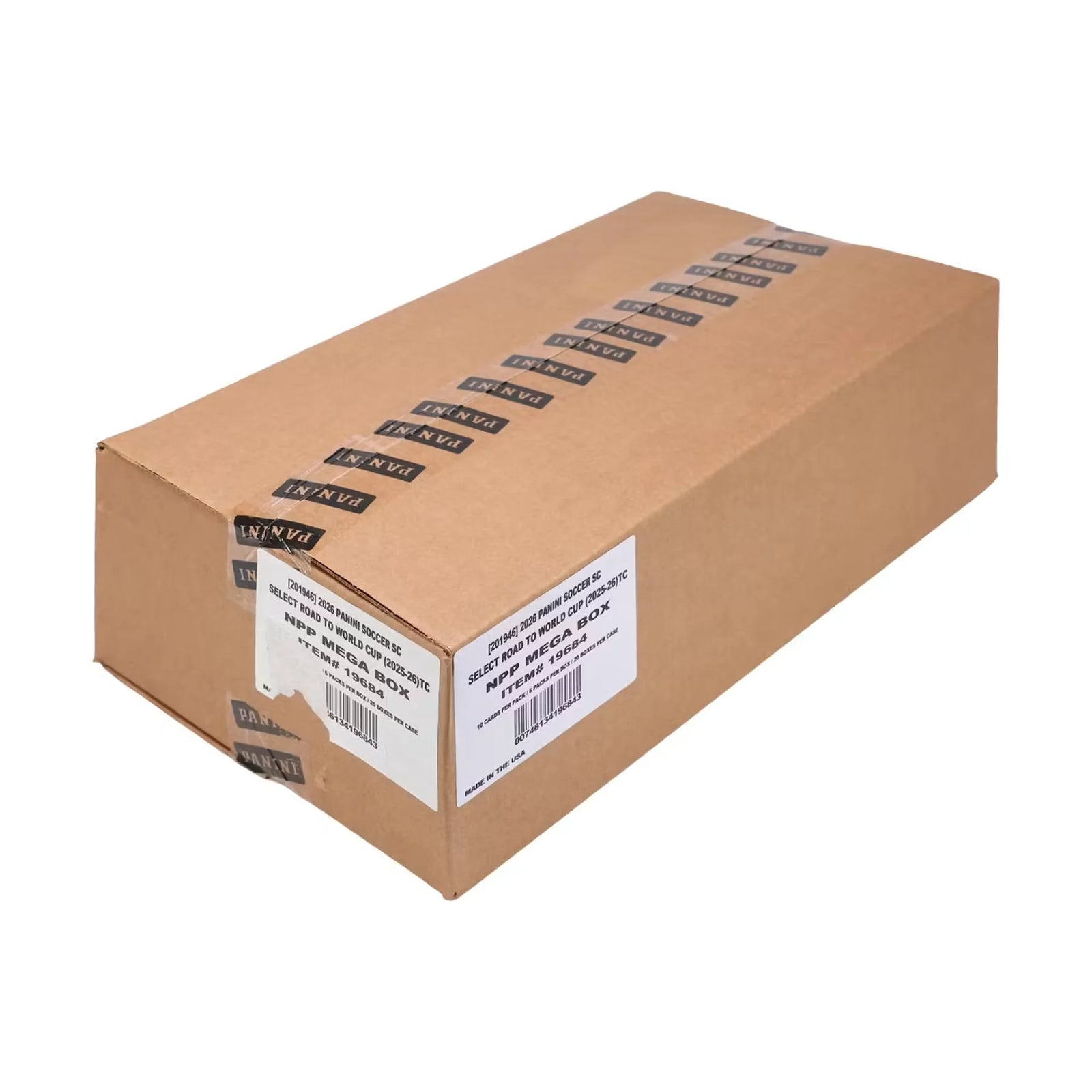 2025-26 Panini Select Road to FIFA World Cup Soccer | 20-Box Case (Ships Sealed Only)