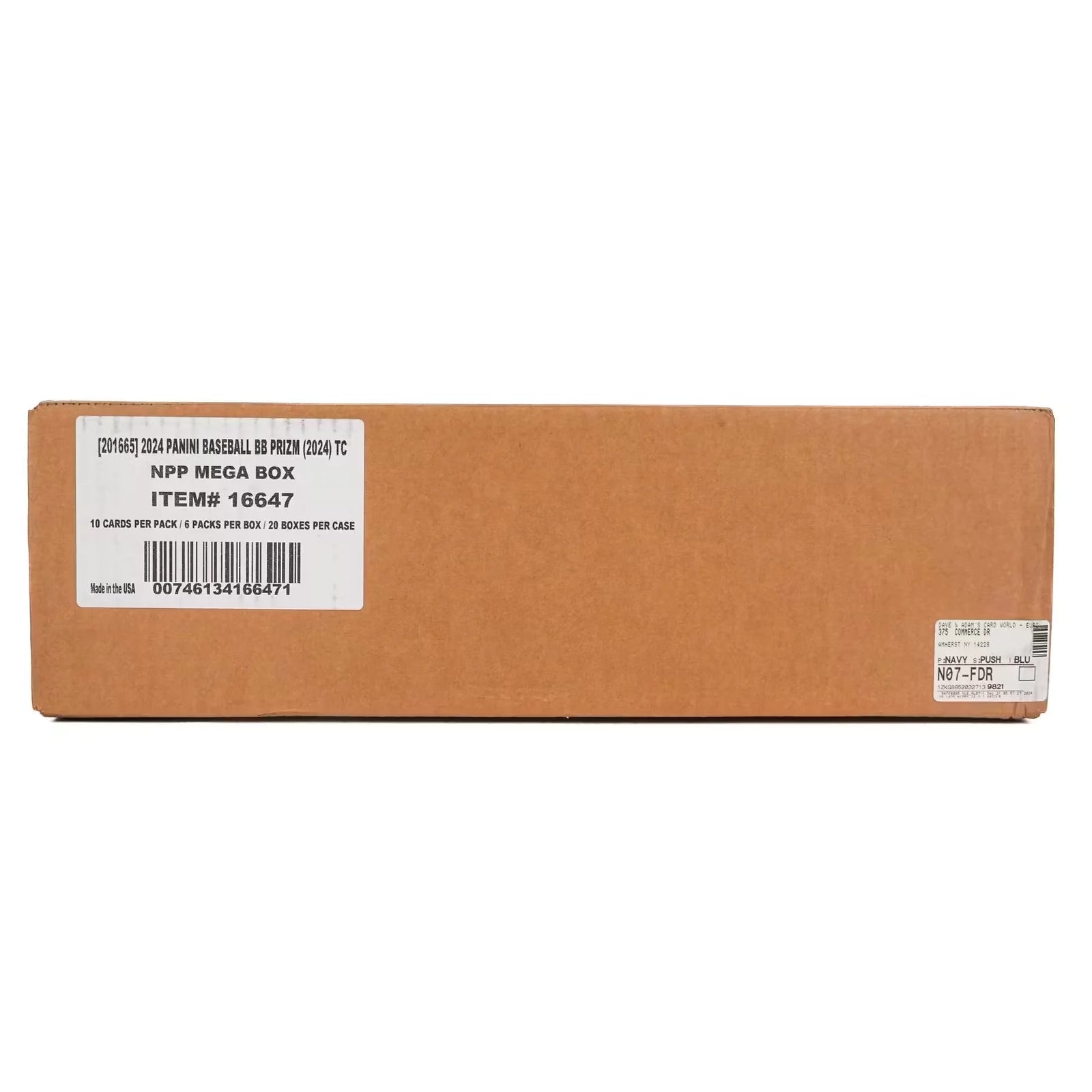 2024 Panini Prizm Baseball Mega 20-Box Case | Pink Ice (Ships Sealed Only)