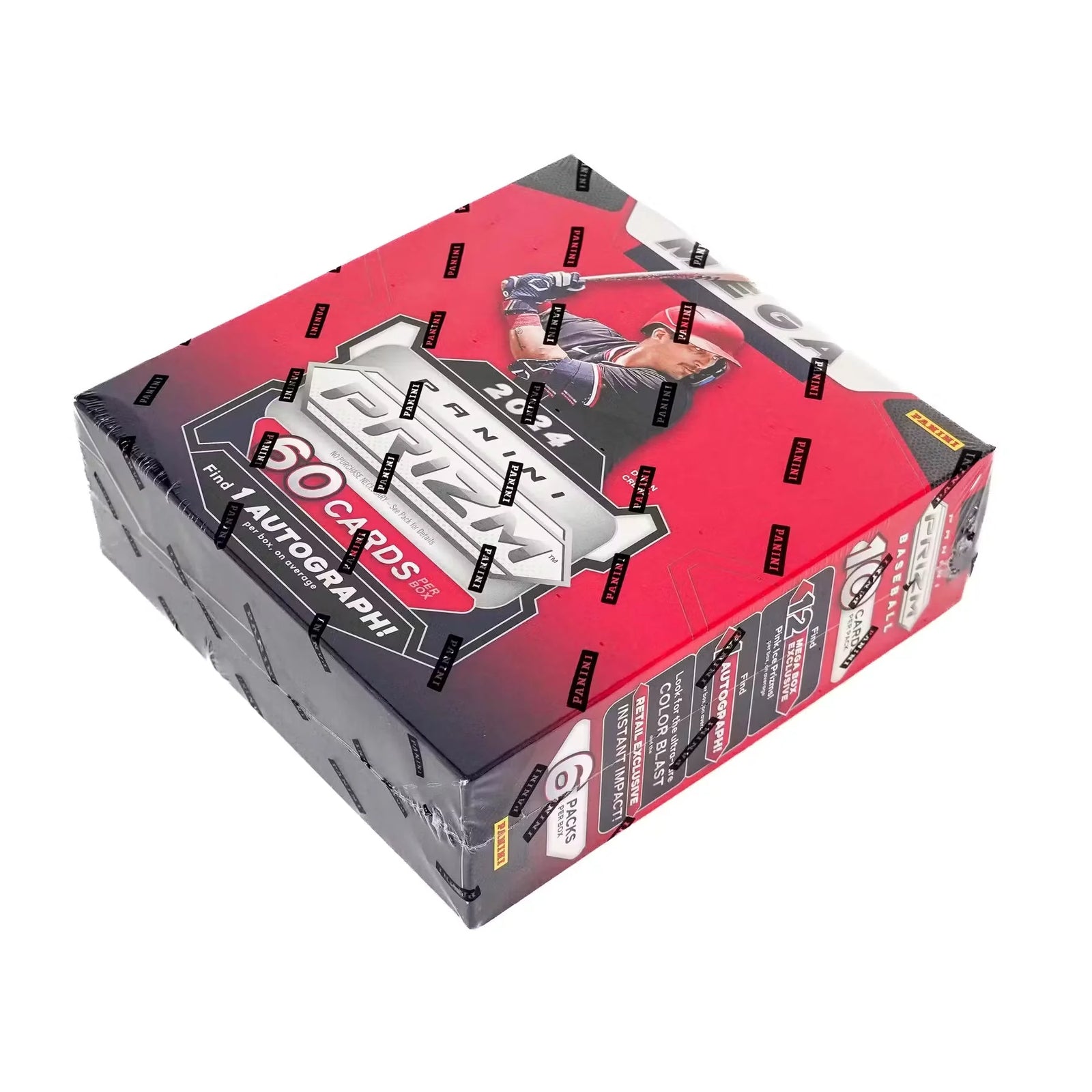 2024 Panini Prizm Baseball Mega 20-Box Case | Pink Ice (Ships Sealed Only)