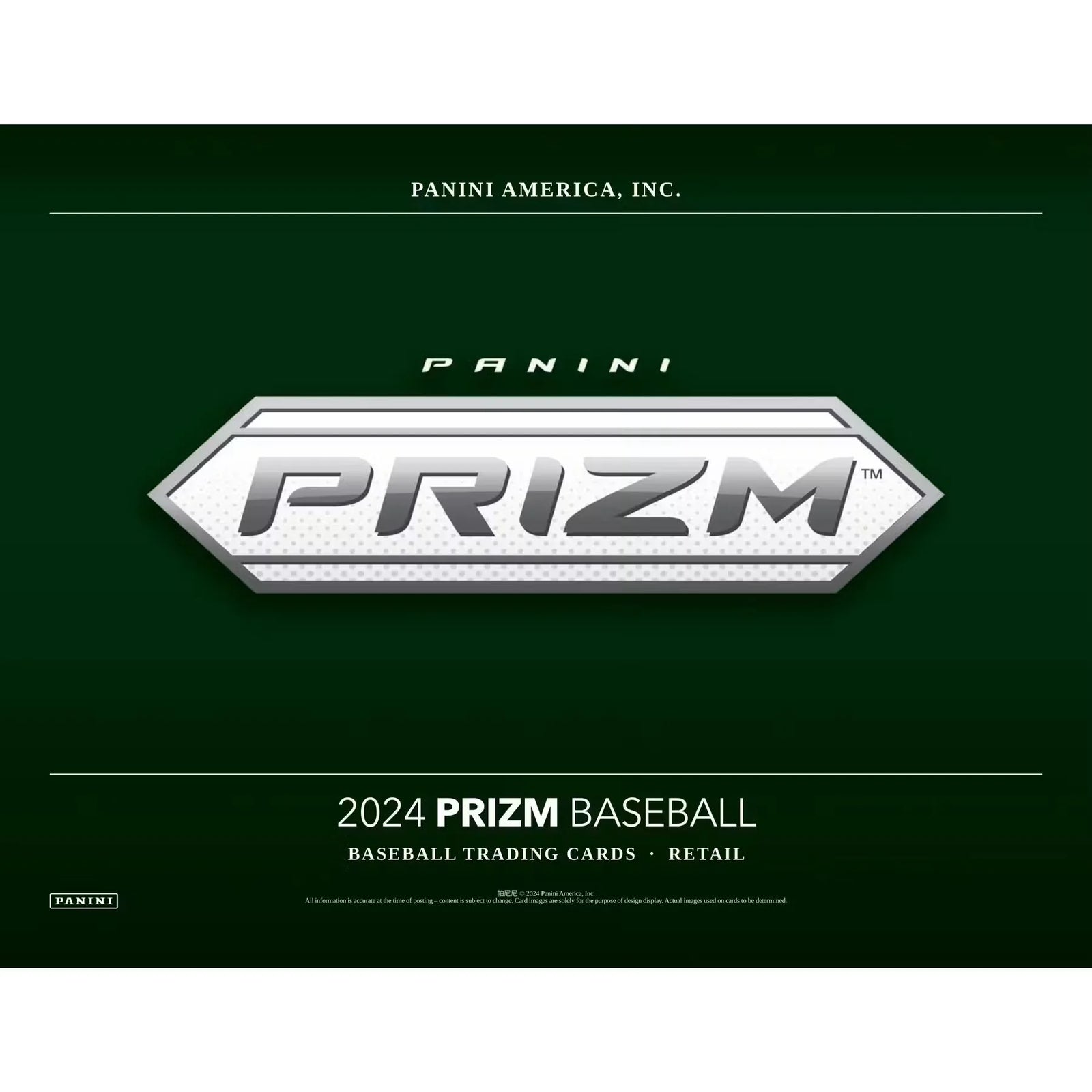 2024 Panini Prizm Baseball Mega 20-Box Case | Pink Ice (Ships Sealed Only)