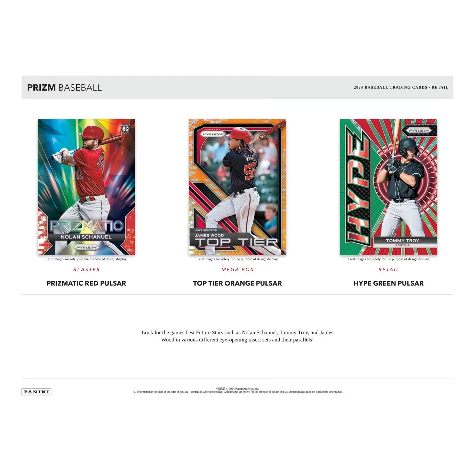 2024 Panini Prizm Baseball Mega 20-Box Case | Pink Ice (Ships Sealed Only)