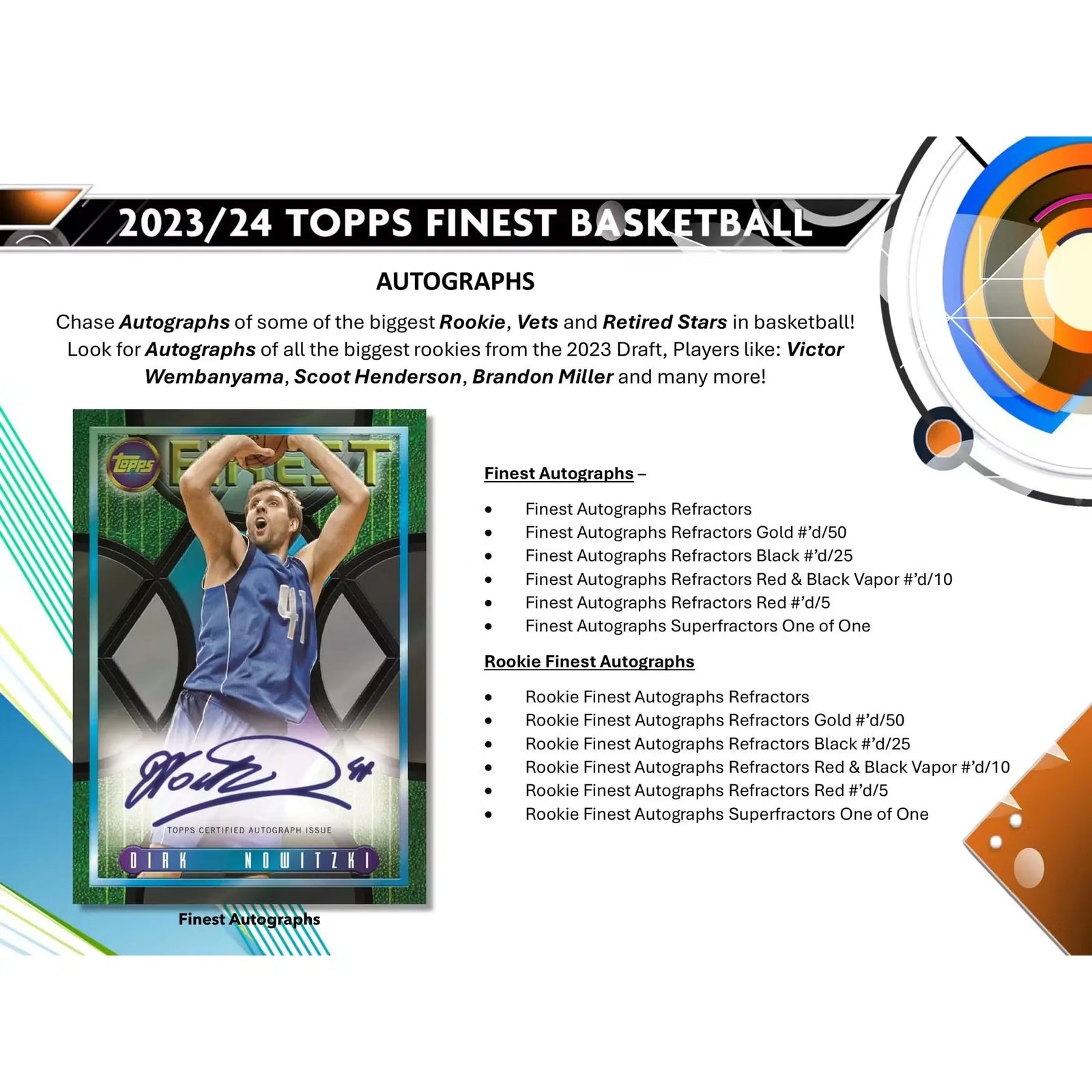 2023-24 Topps Finest Basketball Hobby 8-Box Case (Ships Sealed Only)
