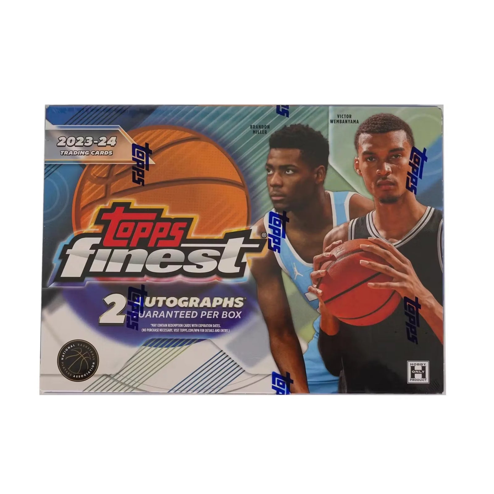 2023-24 Topps Finest Basketball Hobby 8-Box Case (Ships Sealed Only)