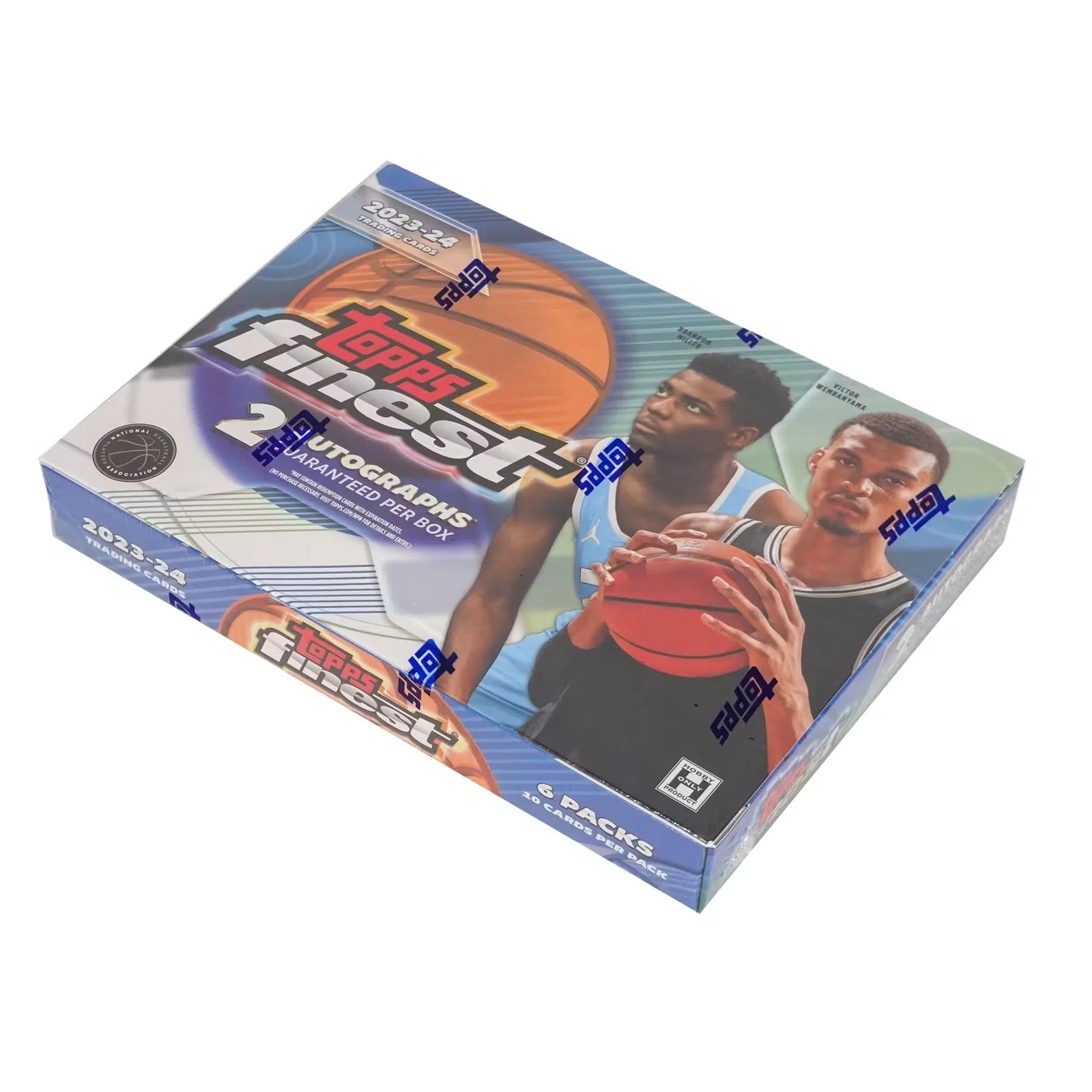 2023-24 Topps Finest Basketball Hobby 8-Box Case (Ships Sealed Only)