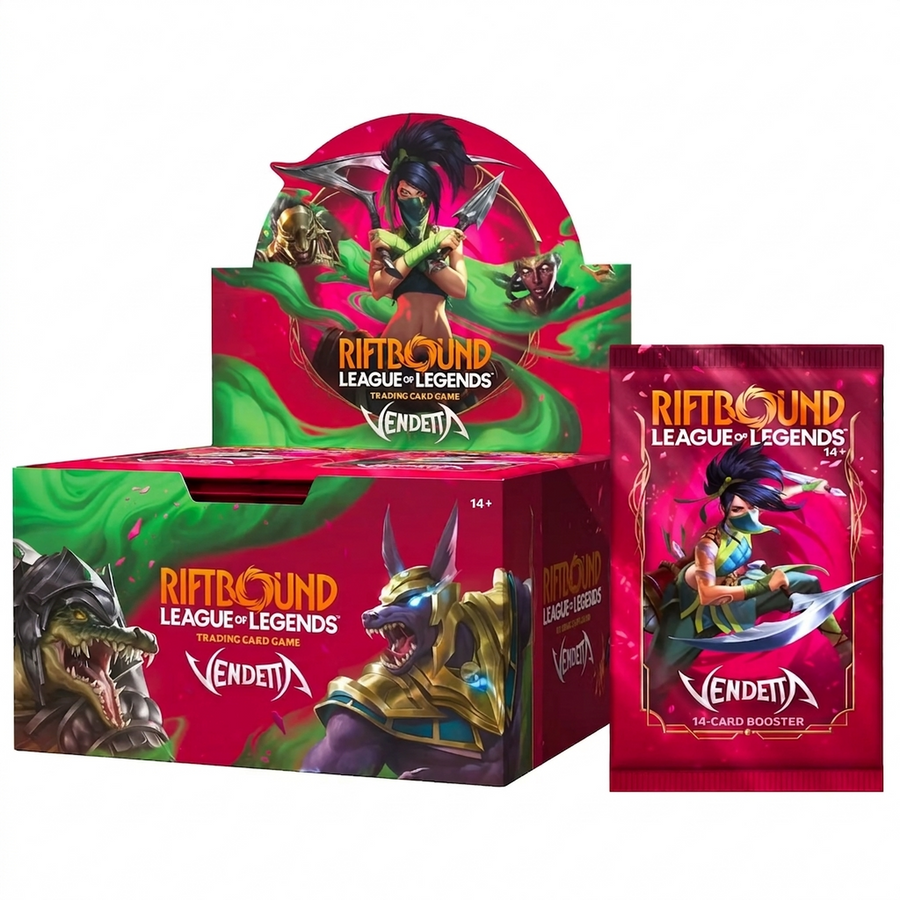 Riftbound Vendetta Booster 6-Box Case | League of Legends TCG Presell