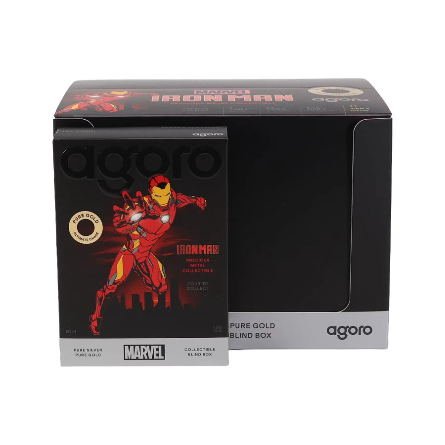 2026 Agoro Iron Man Hobby 10-Box Case | Silver & Gold Coins