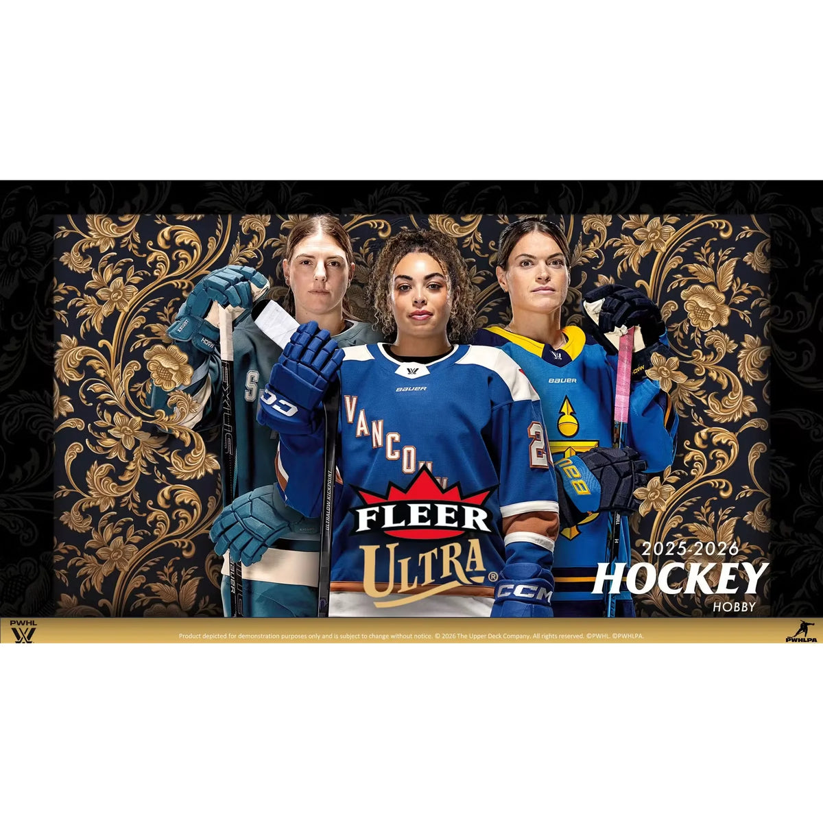 2025-26 Upper Deck Fleer Ultra PWHL Hockey Hobby 10-Box Case (Presell) (Ships Sealed Only)