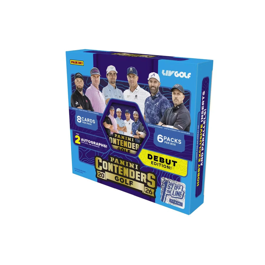 2026 Panini Contenders LIV Golf Hobby 12-Box Case | FOTL (Ships Sealed Only)