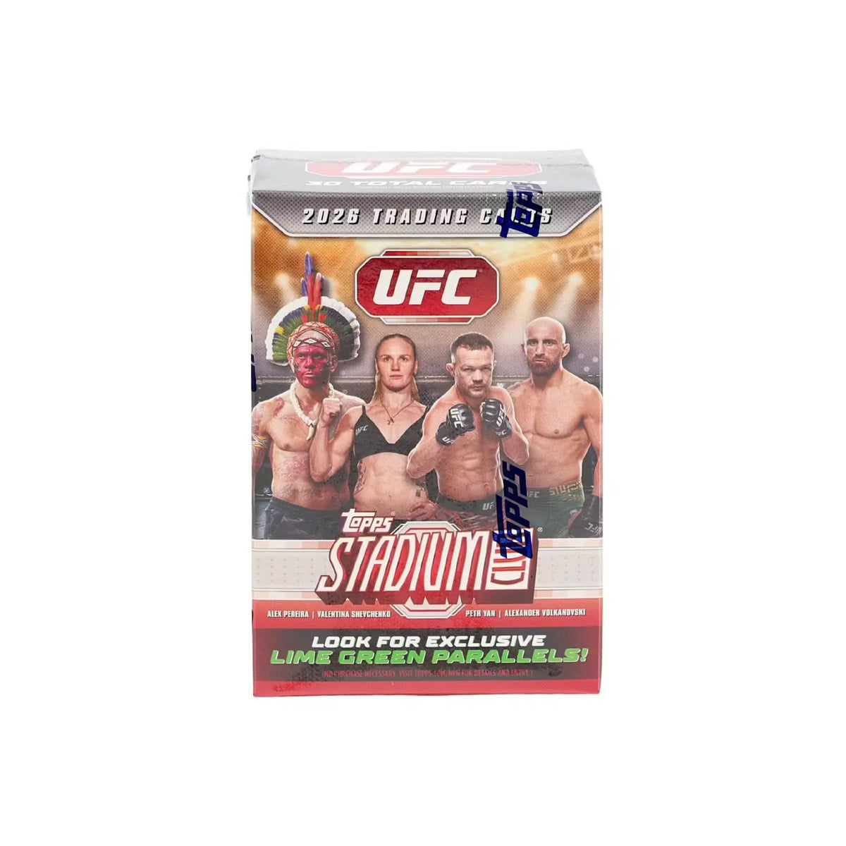 2026 Topps Stadium Club UFC Blaster 40-Box Case (Ships Sealed Only) - D
