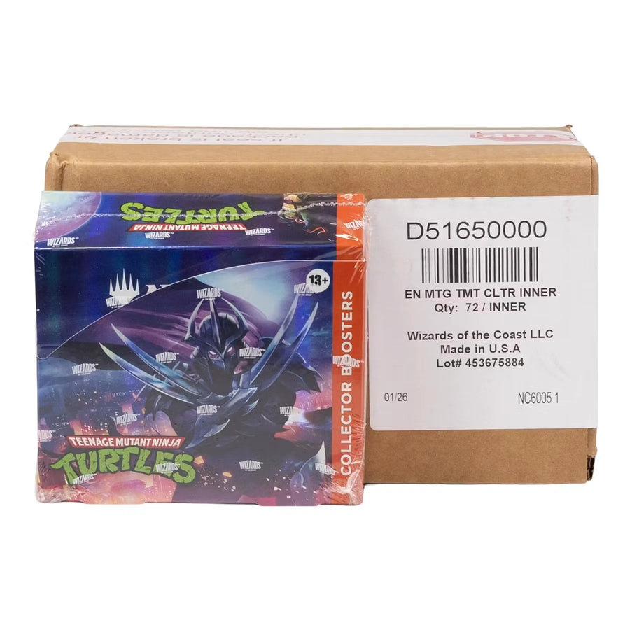 Magic the Gathering Teenage Mutant Ninja Turtles Collector Booster 6-Box Case (Ships Sealed Only)